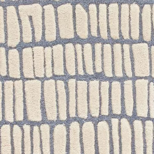 Roark Hand Tufted Wool Rug Swatch | Pewter Blue