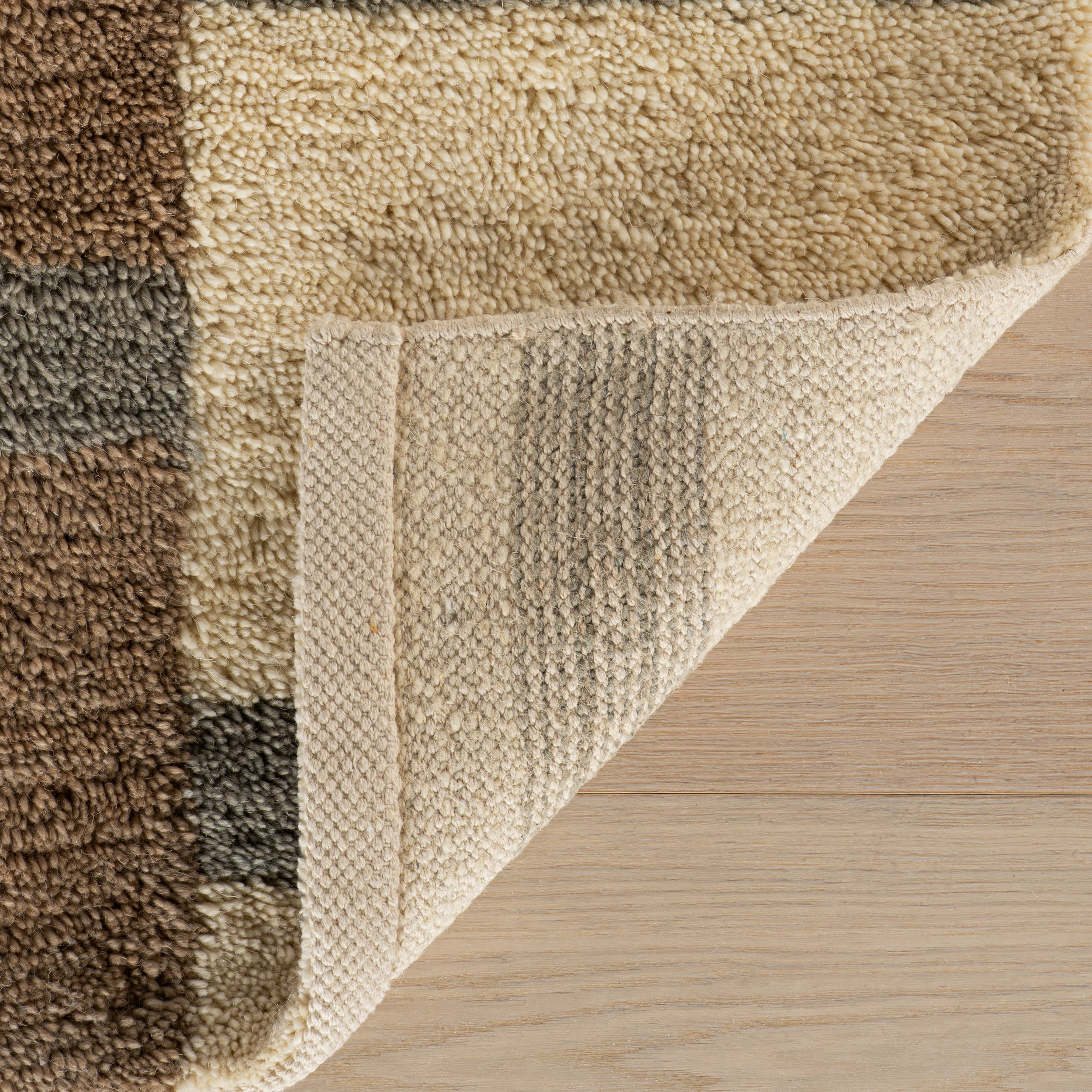 Saga Geometric Rug | Slate Blue - Image 5
