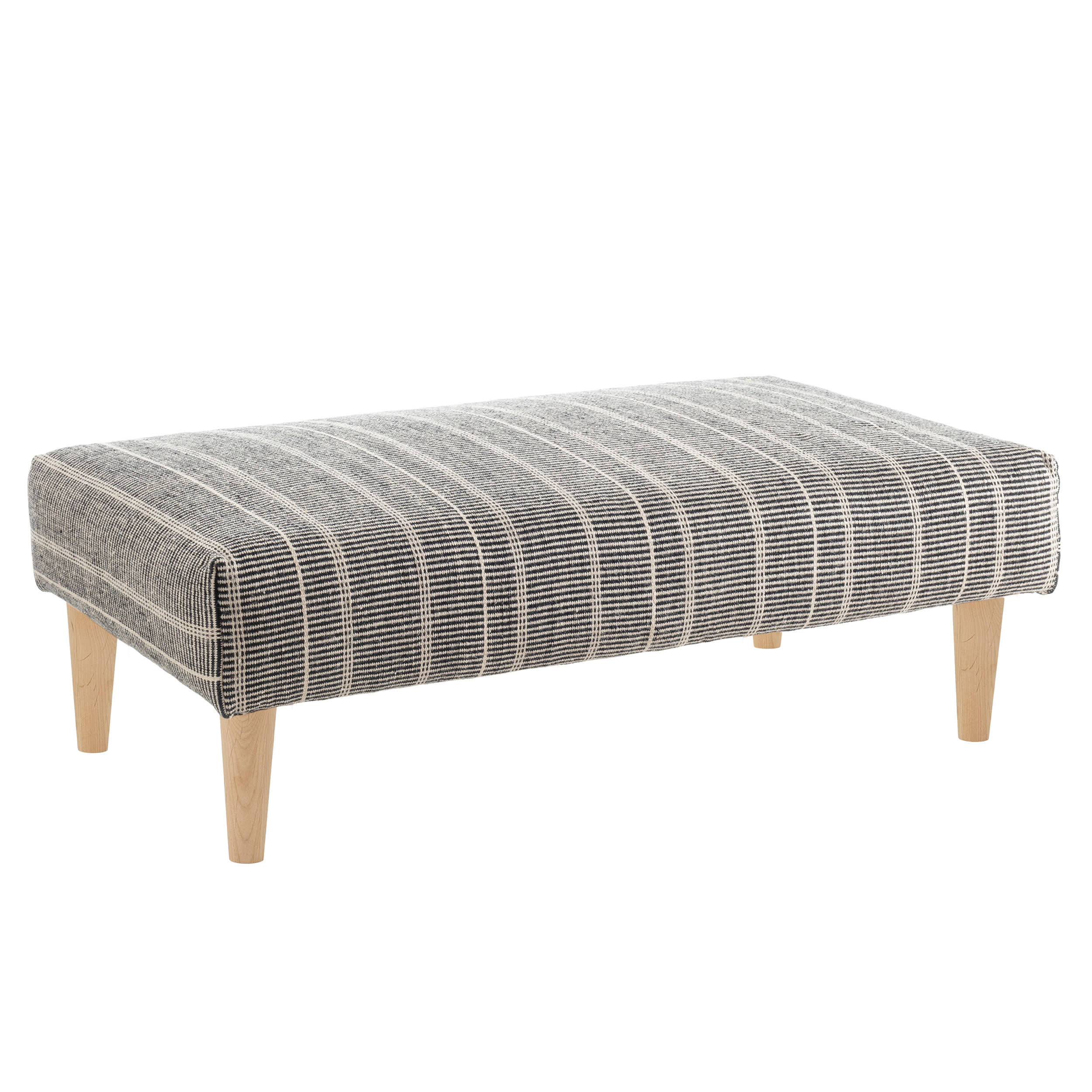 Samson PET Custom Rug Ottoman | Black - Image 3