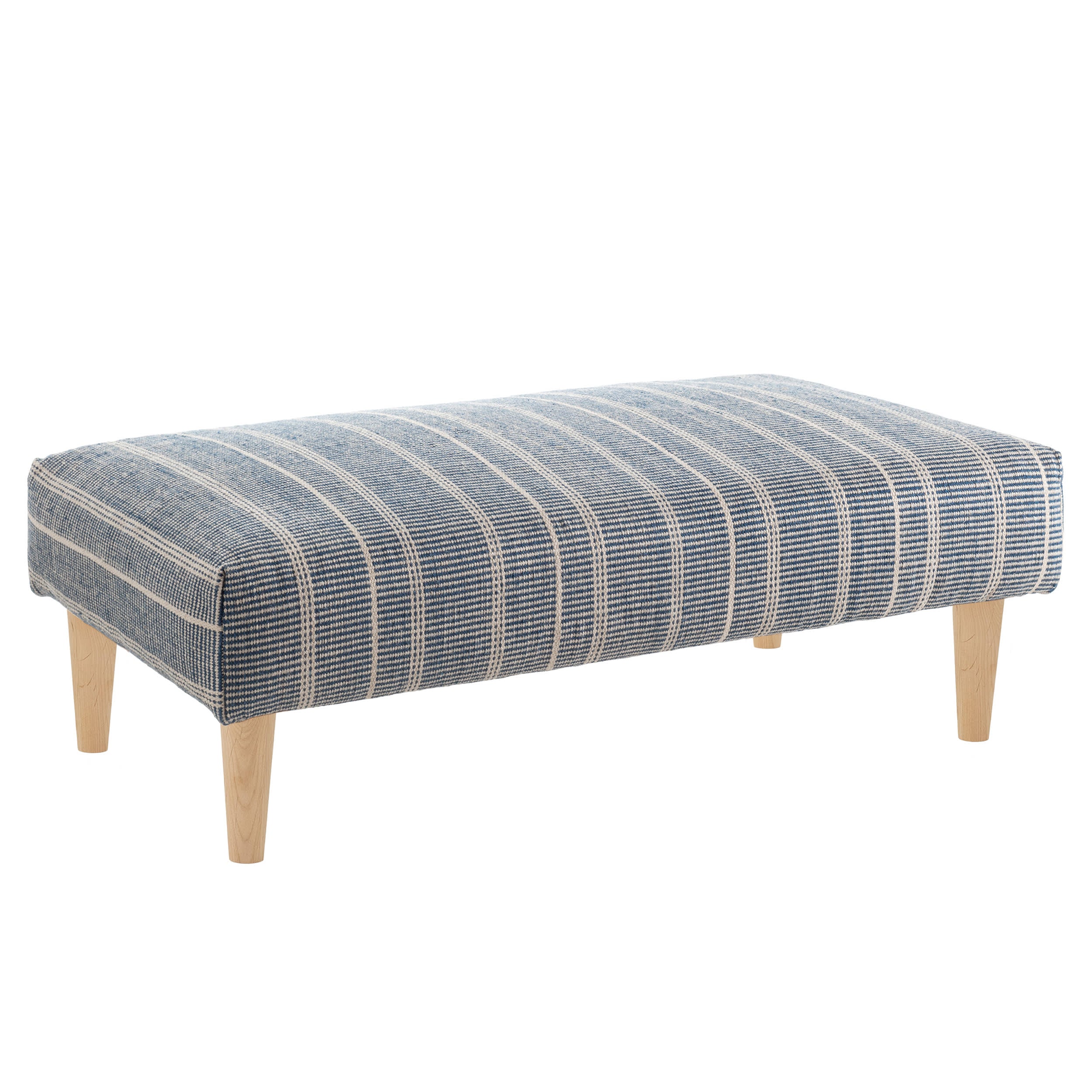 Samson PET Custom Rug Ottoman | Navy - Image 3