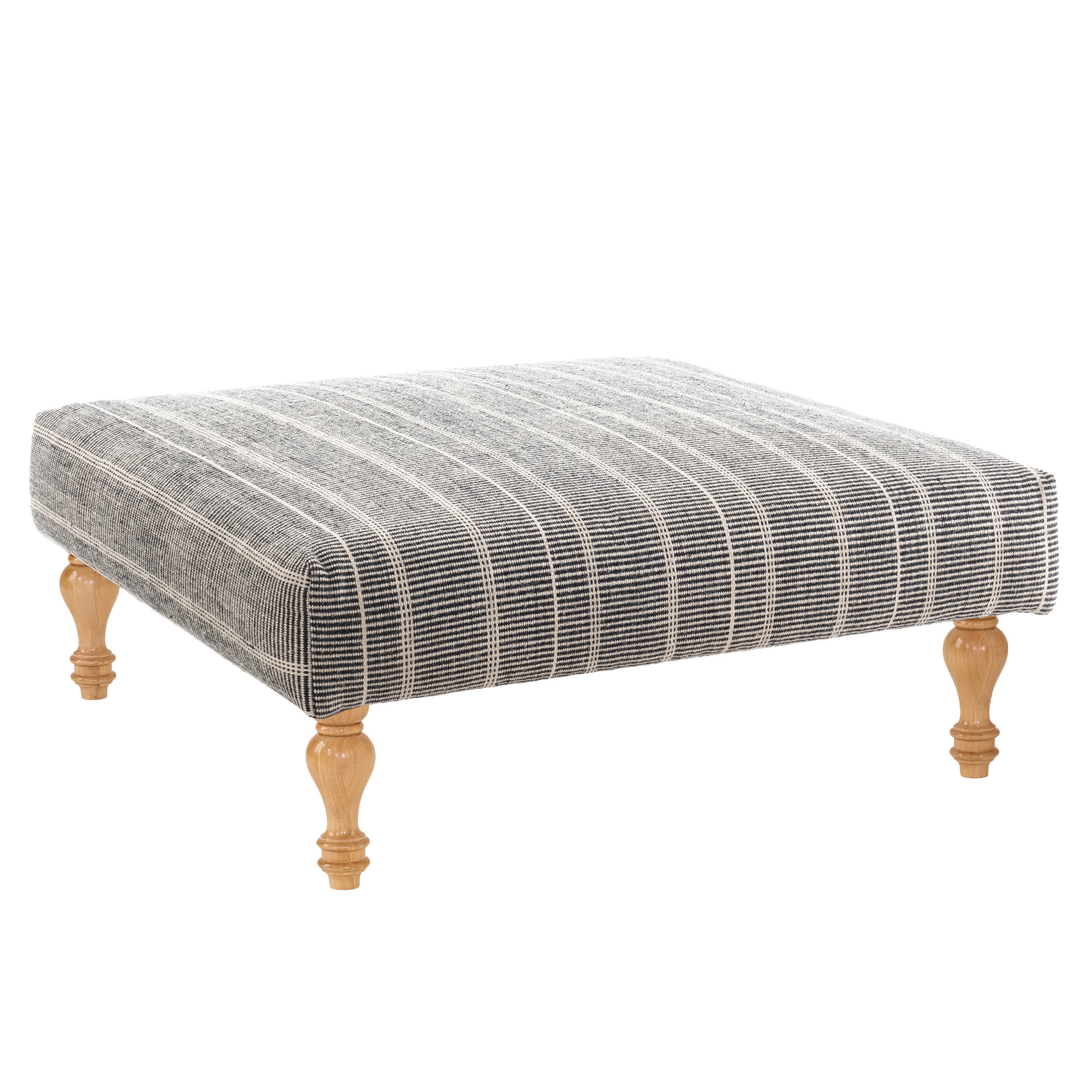 Samson PET Custom Rug Ottoman | Black - Image 2