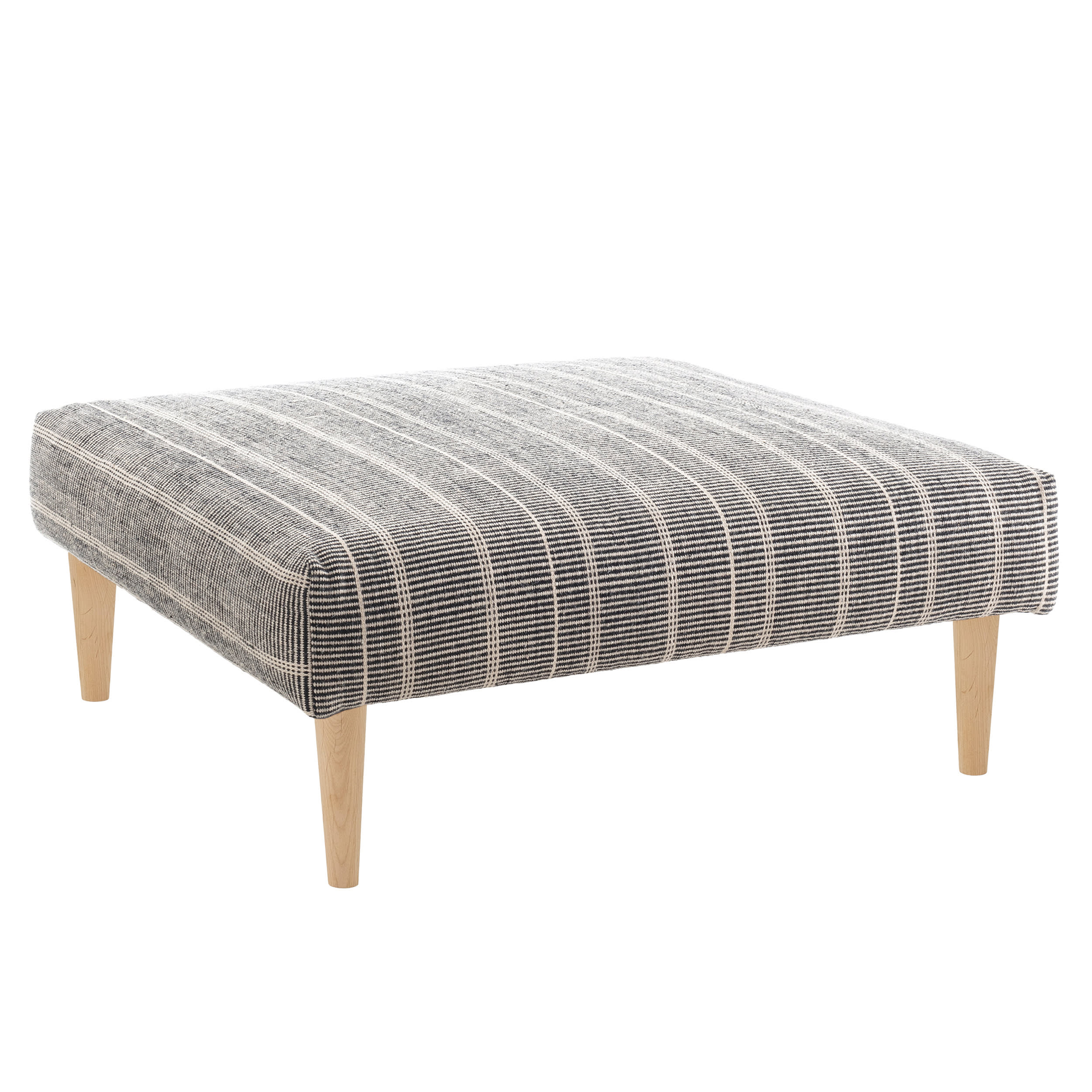 Samson PET Custom Rug Ottoman | Black - Image 3