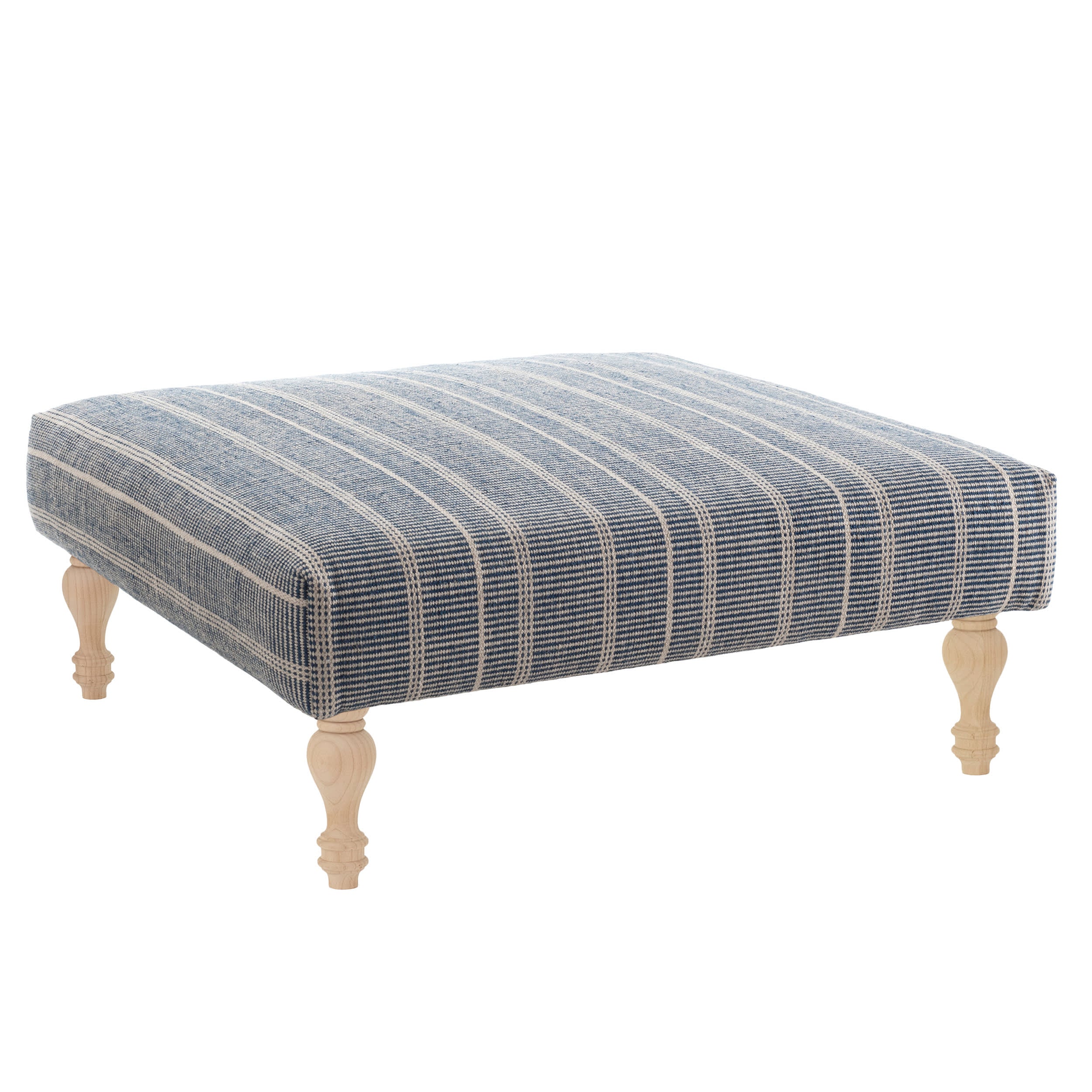 Samson PET Custom Rug Ottoman | Navy - Image 4