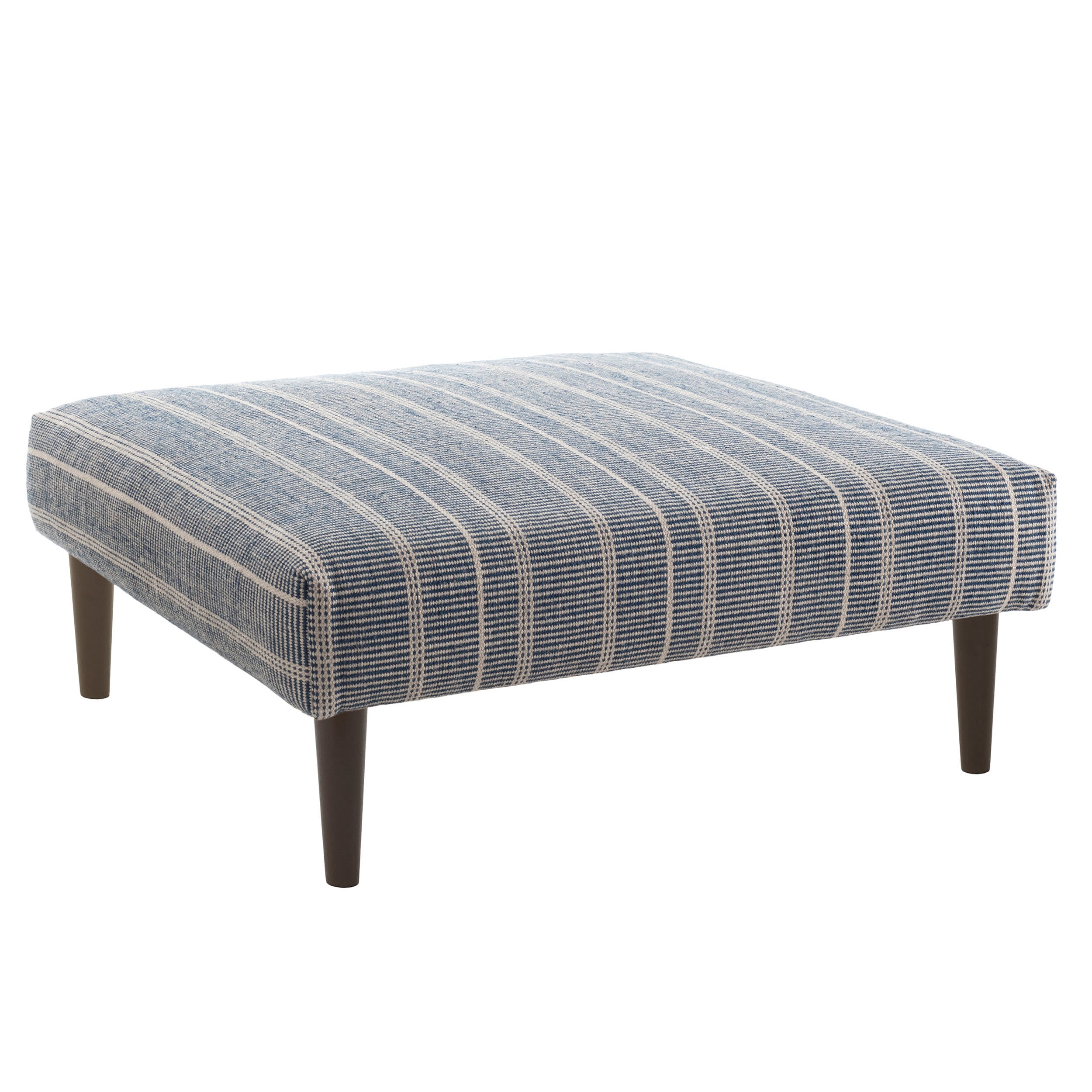 Samson PET Custom Rug Ottoman | Navy - Image 5