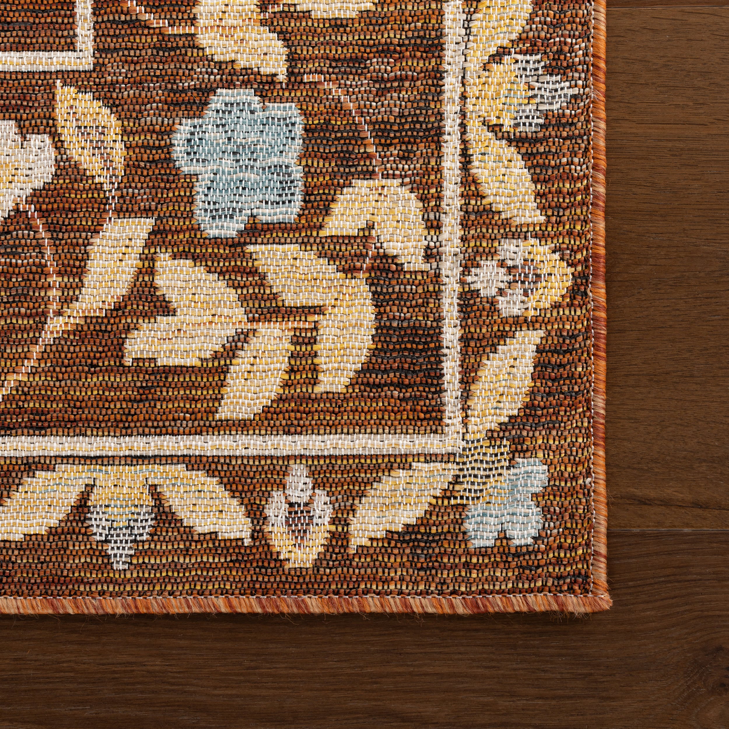 Briary Indoor/Outdoor Rug | Brown - Image 6