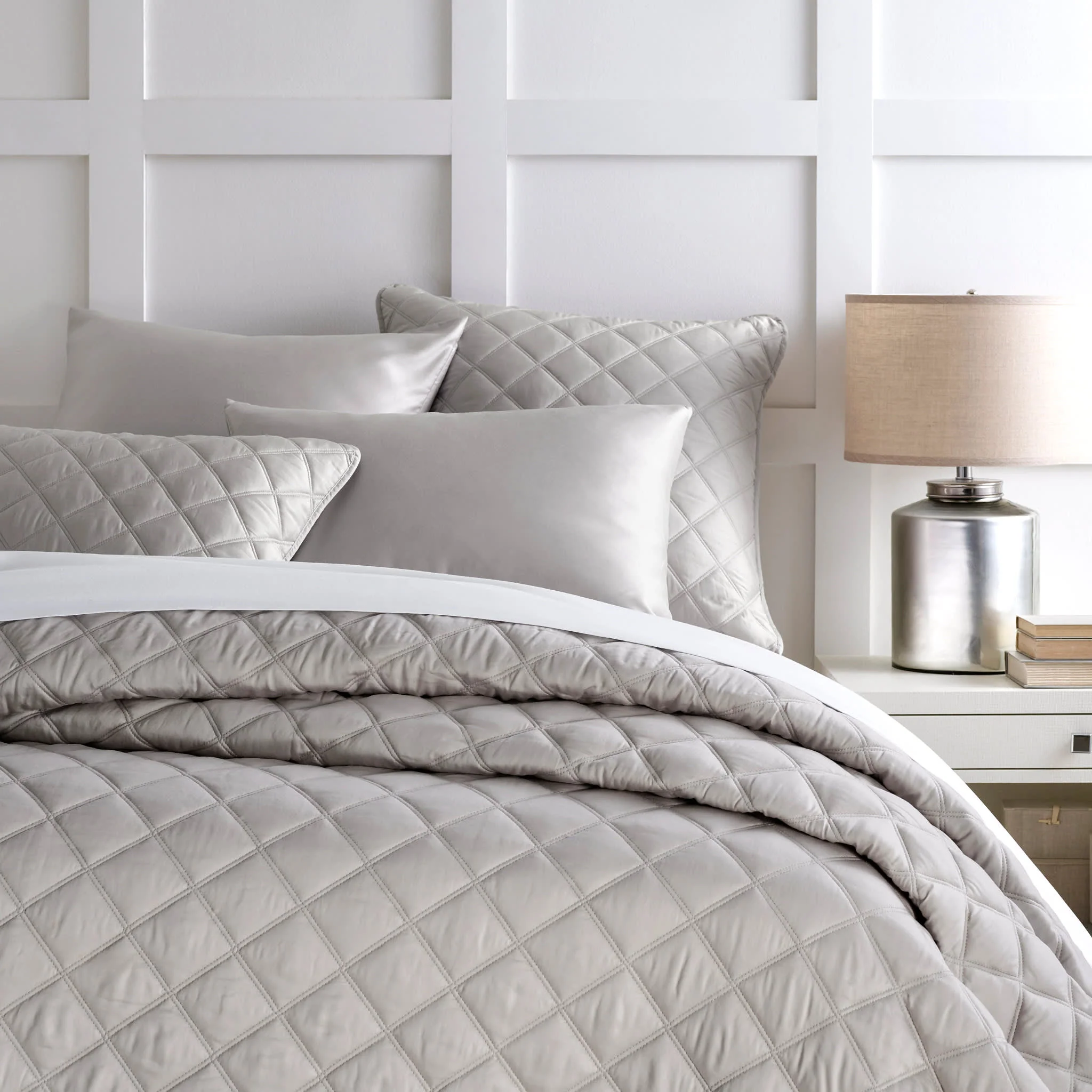 Silken Solid Grey Core Bedding Bundle | None - Image 5