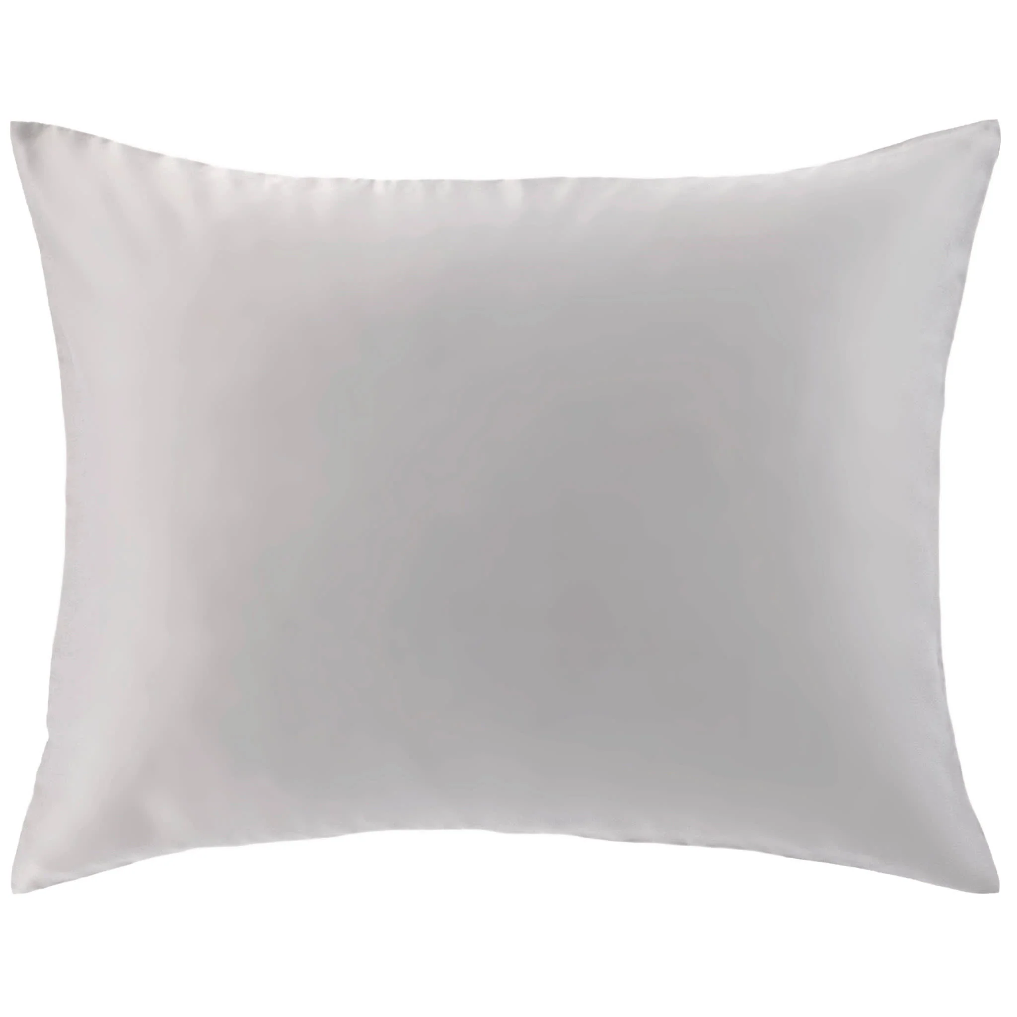 Silken Solid Sham | Grey
