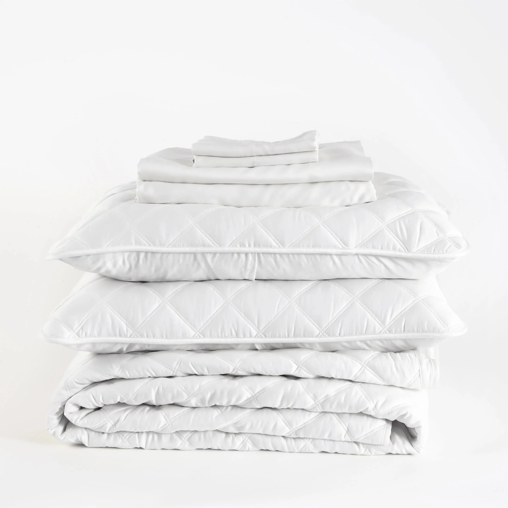 Silken Solid Grey Core Bedding Bundle | None - Image 3