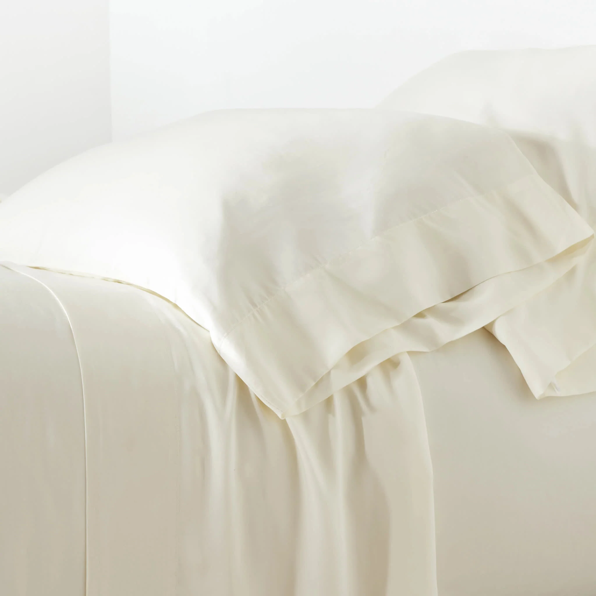 Silken Solid Ivory Core Bedding Bundle | None - Image 6