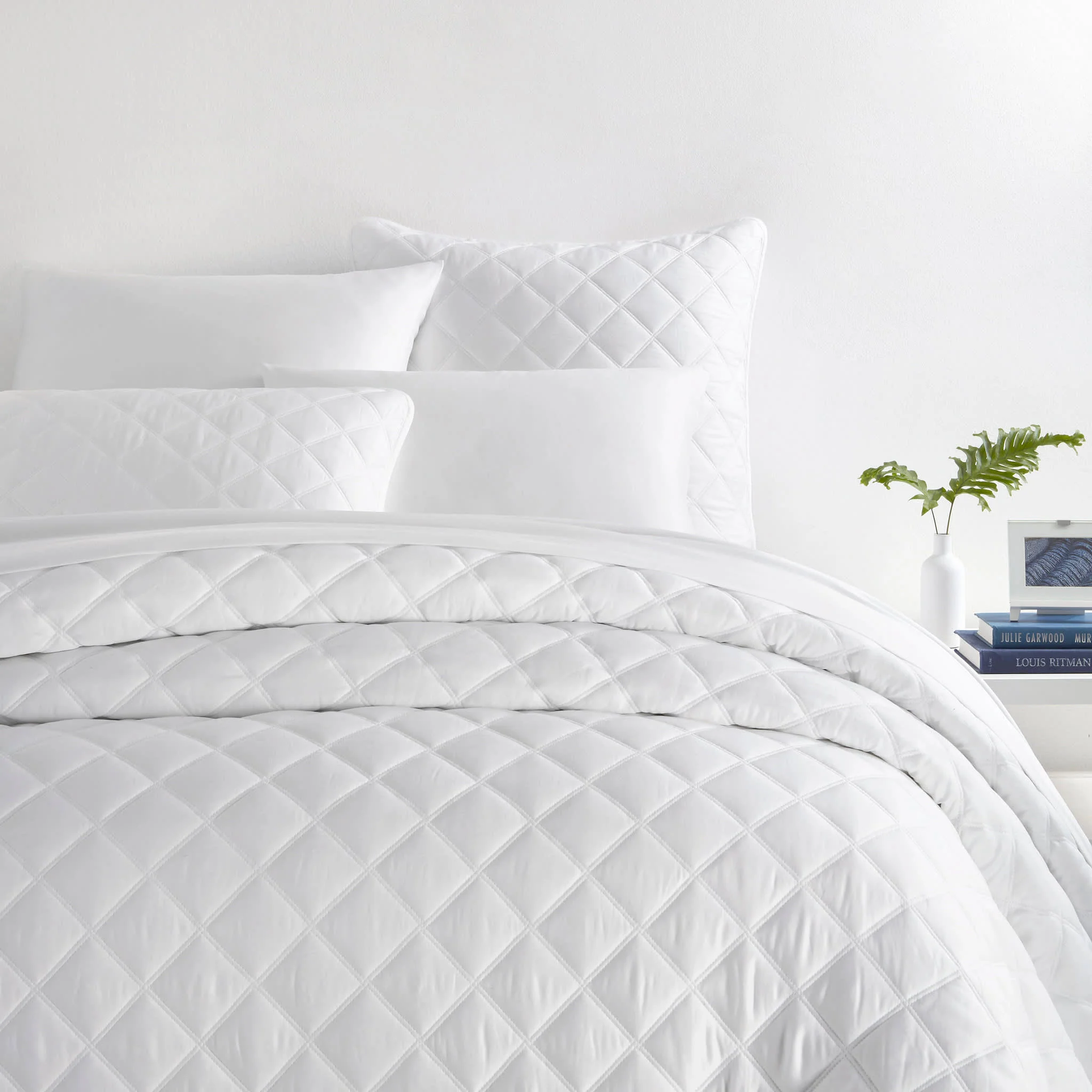 Silken Solid White Core Bedding Bundle | None - Image 5