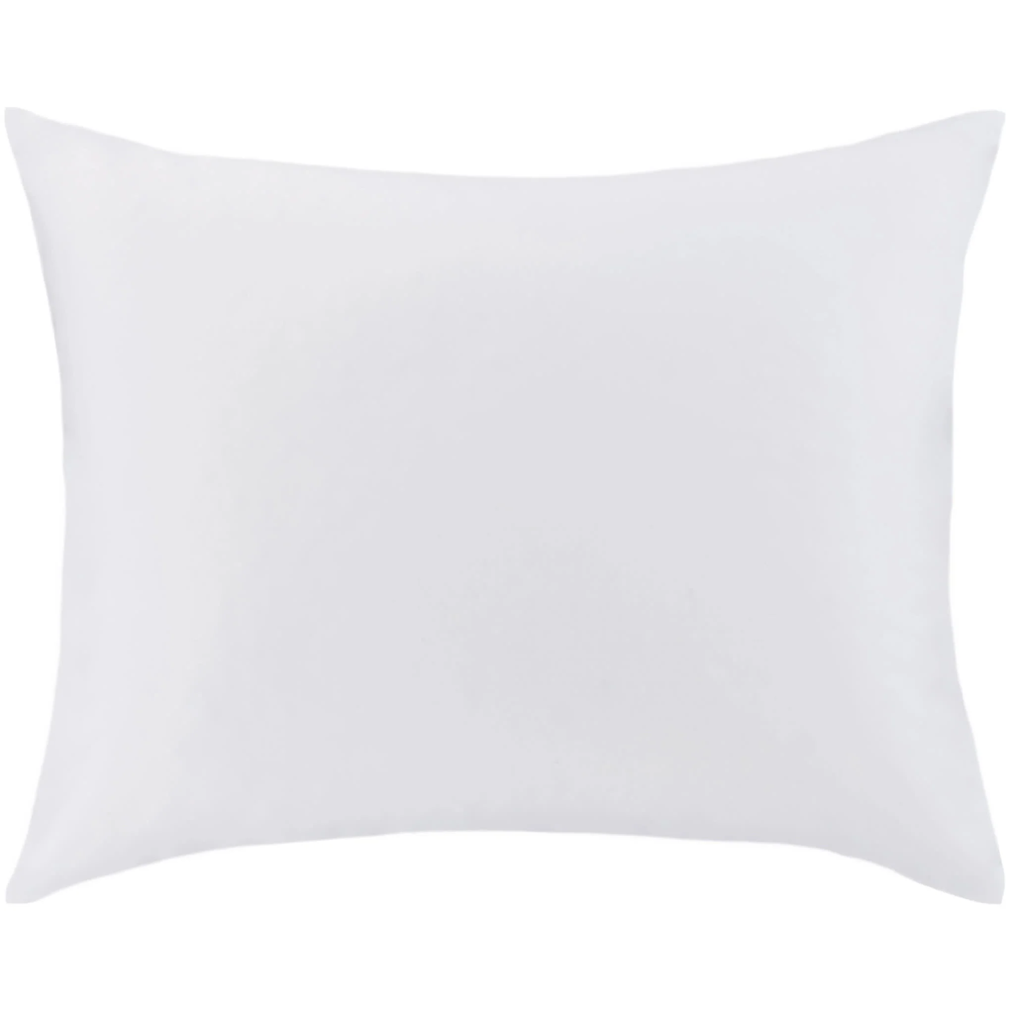 Silken Solid Sham | White
