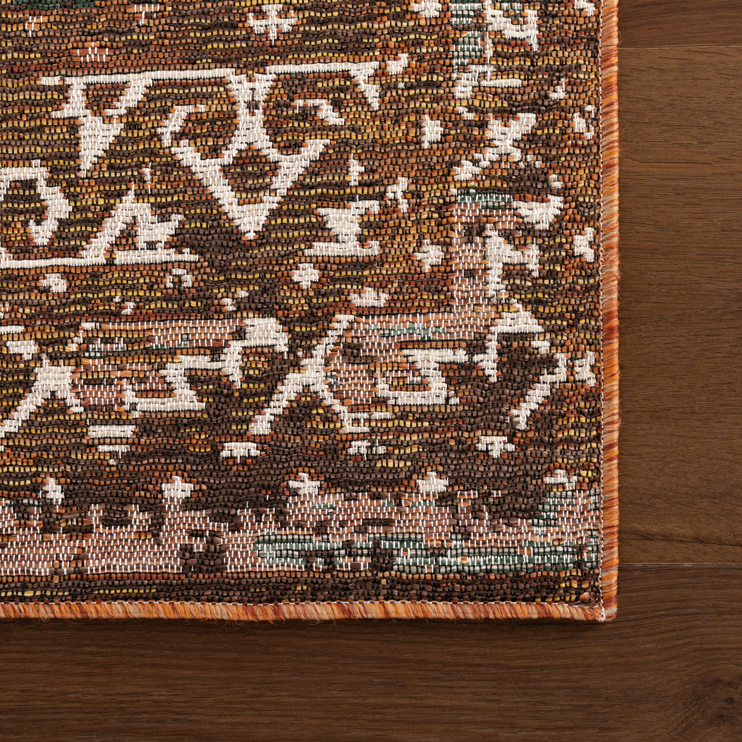 Fallenwood Indoor/Outdoor Rug | Brown - Image 6