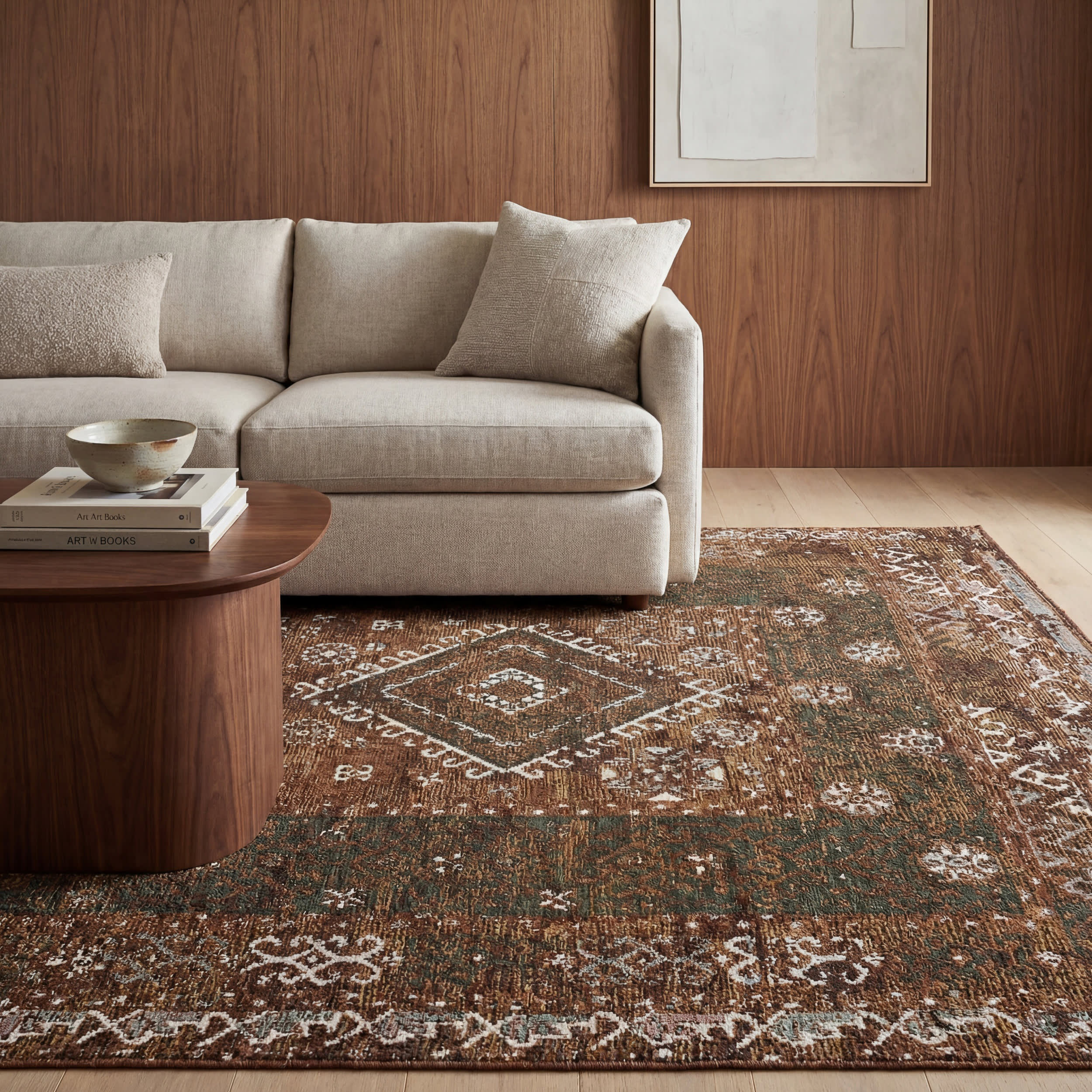 Fallenwood Indoor/Outdoor Rug | Brown - Image 8