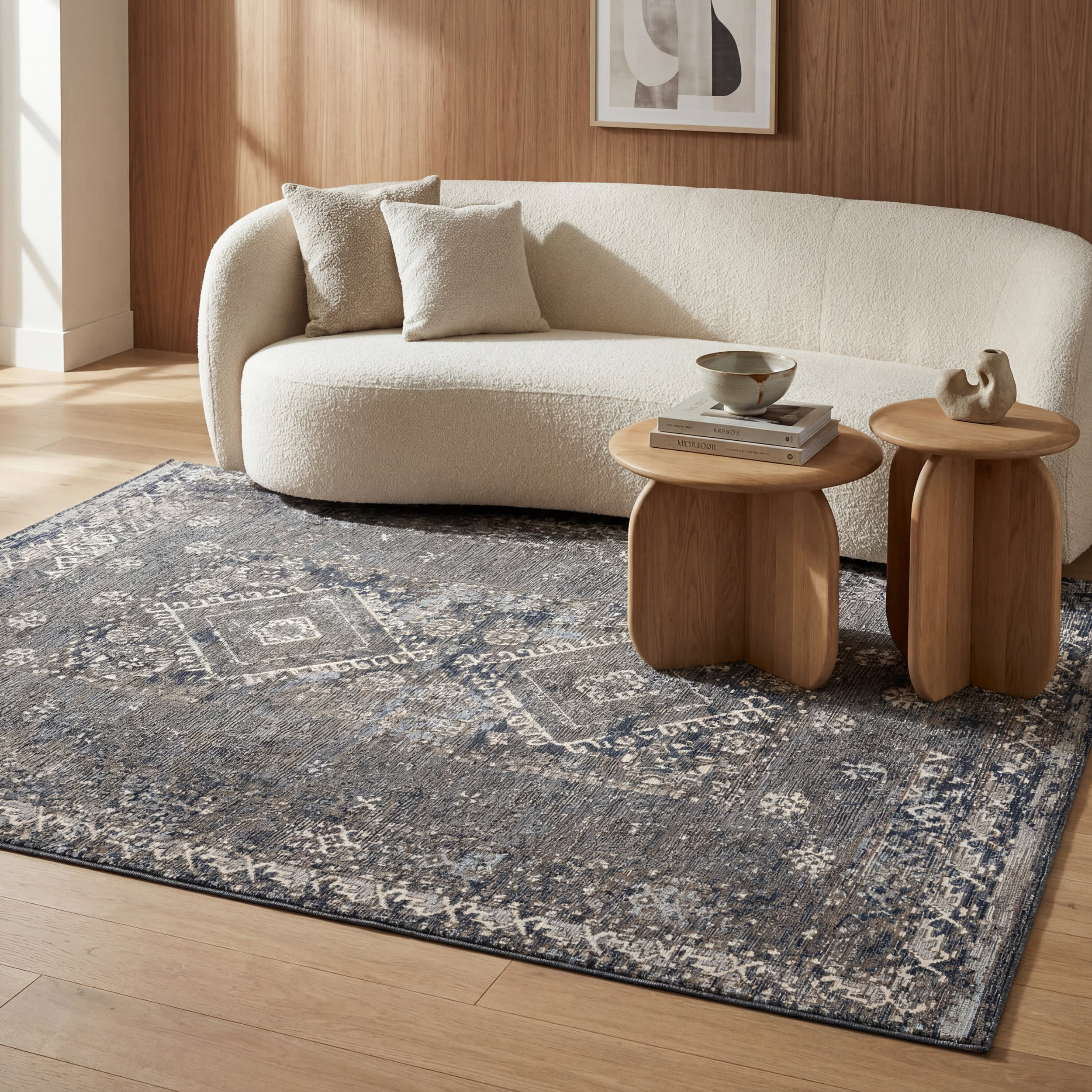 Fallenwood Indoor/Outdoor Rug | Navy - Image 8