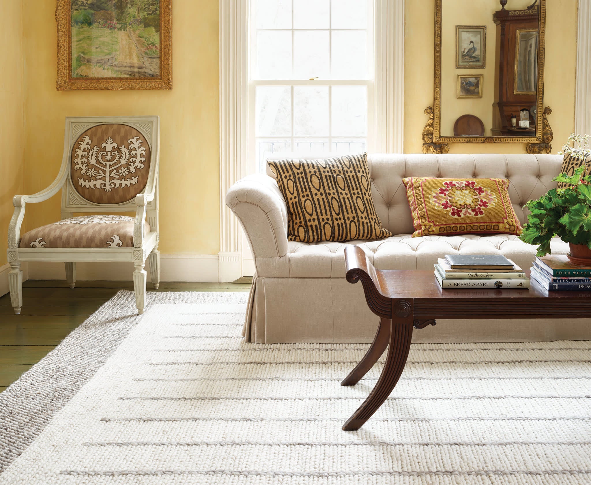 Sorrel Handwoven Wool Rug Swatch - Image 3
