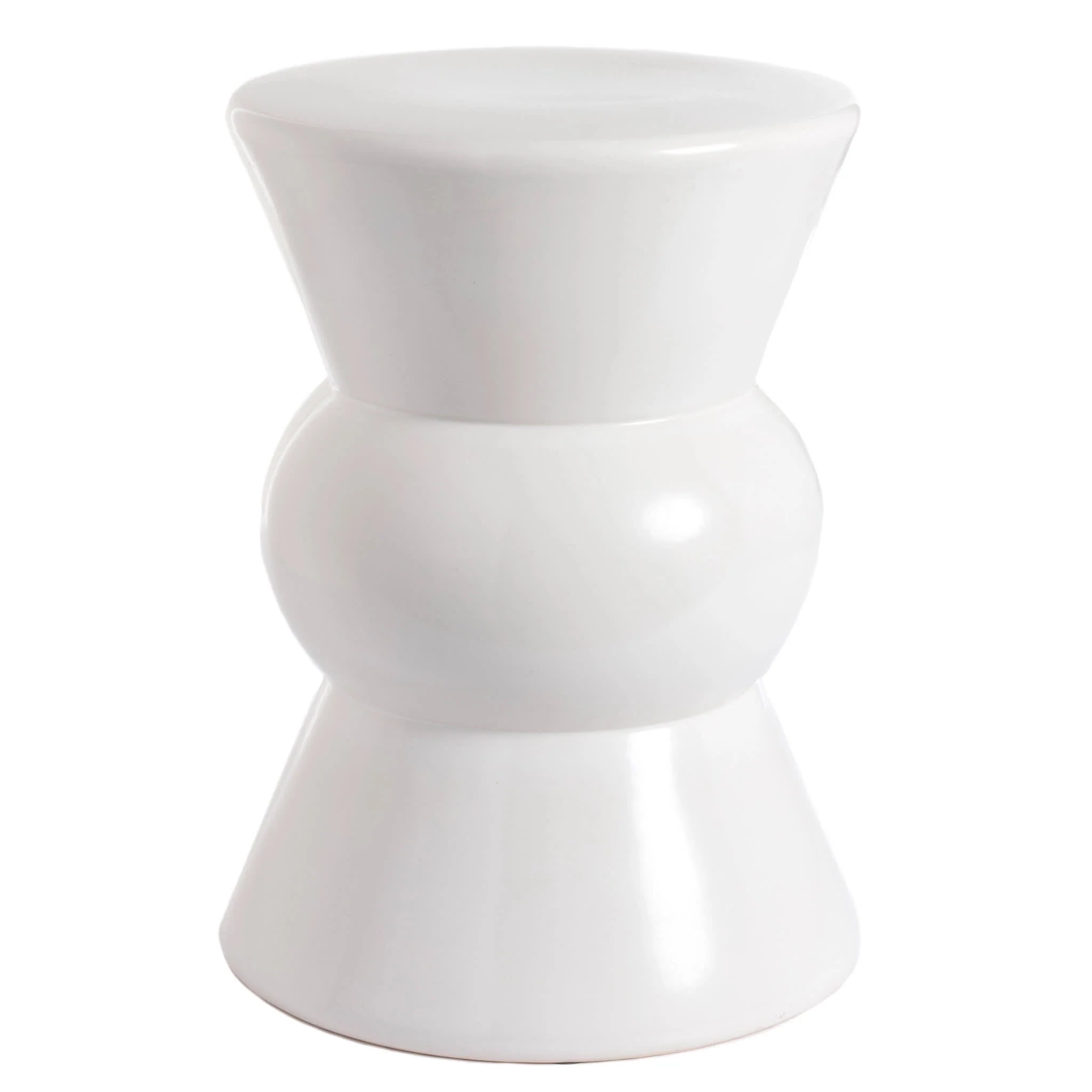 Teagan Stool | White