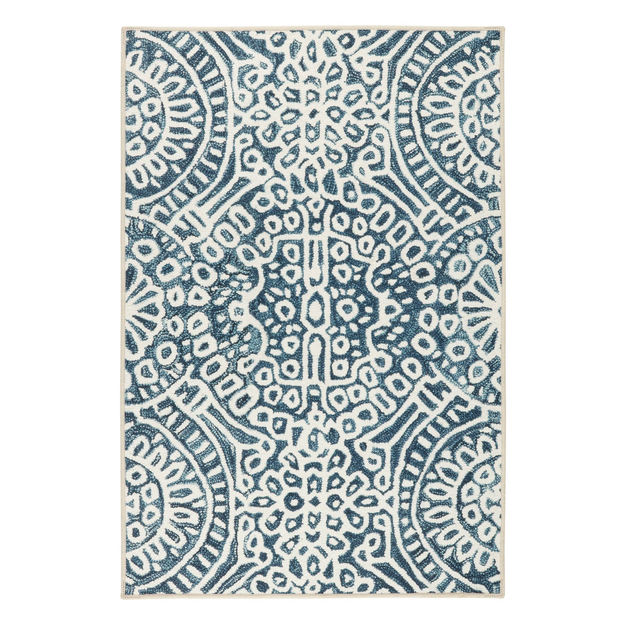 Temple Ink Machine Washable Rug | Ink