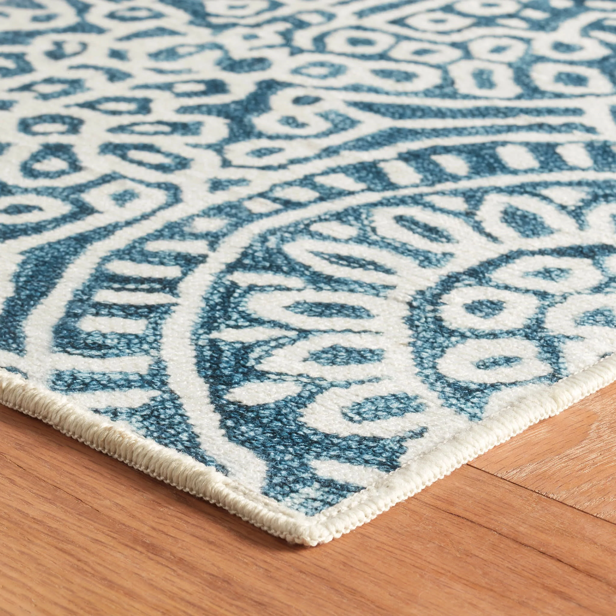 Temple Ink Machine Washable Rug | Ink - Image 5