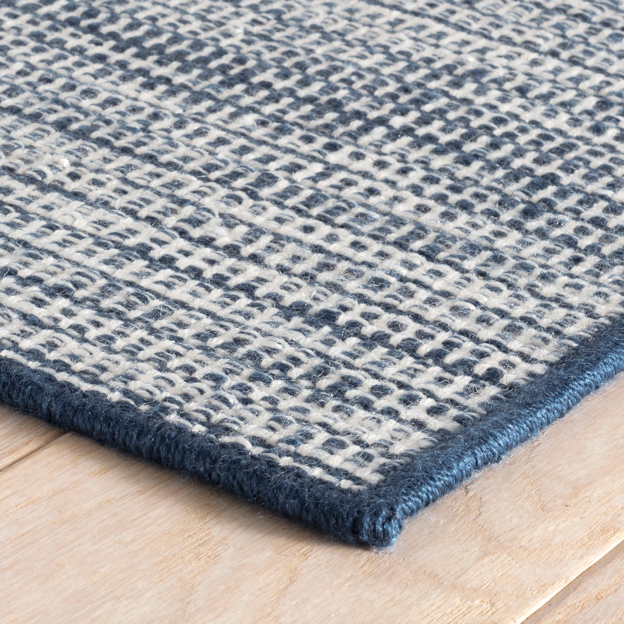 Tideline Handwoven Indoor/Outdoor Custom Rug | Navy - Image 7