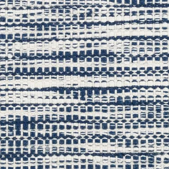 Tideline Handwoven Indoor/Outdoor Custom Rug Swatch | Navy