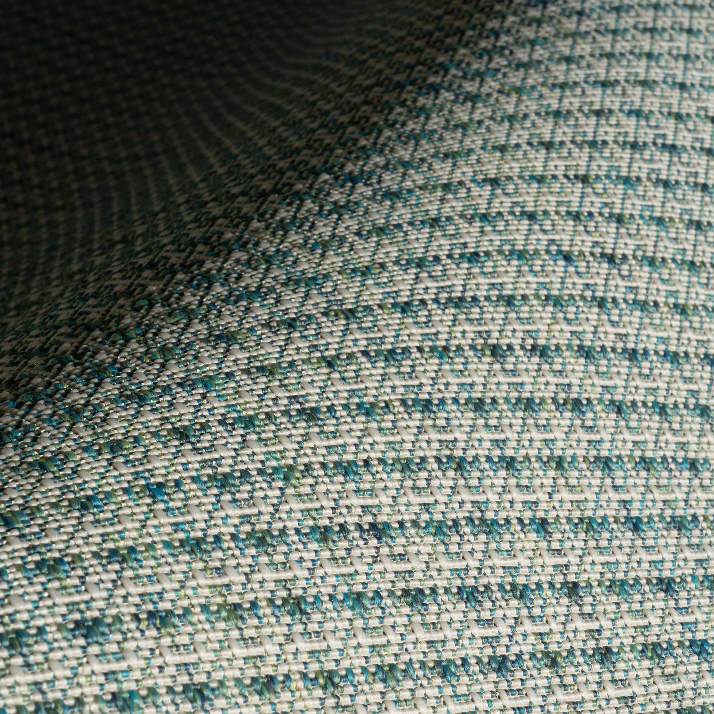 Tirzah Modern Indoor/Outdoor Rug | Teal - Image 8