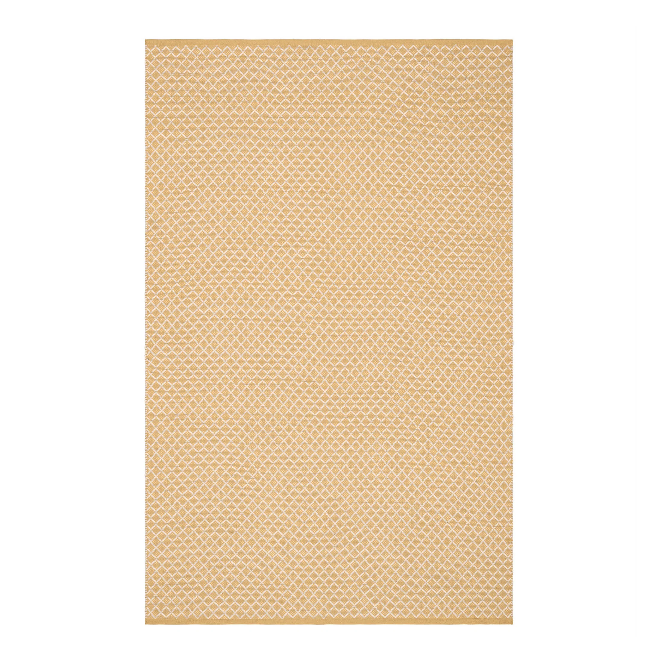 Trellis Handwoven Indoor/Outdoor Rug | Gold