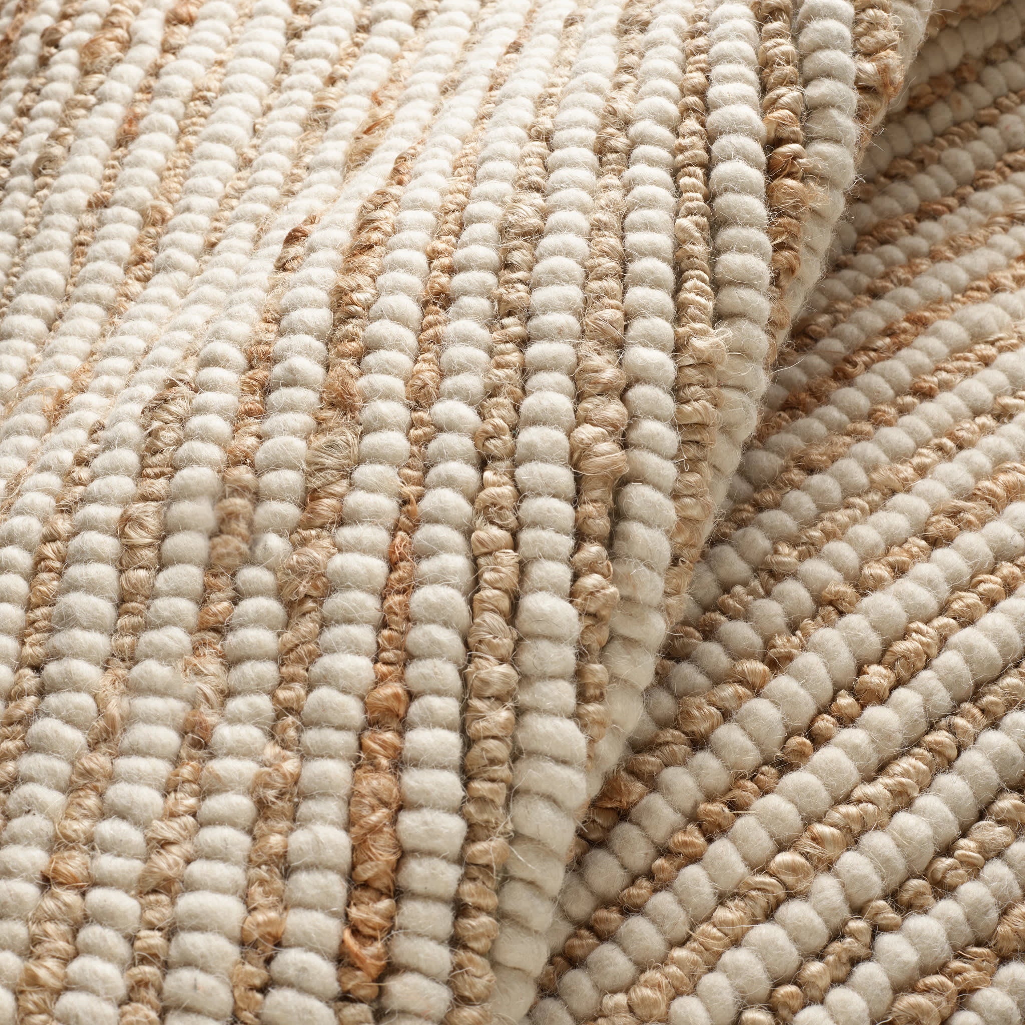 Twiggy Handwoven Wooljute Rug | Natural - Image 8