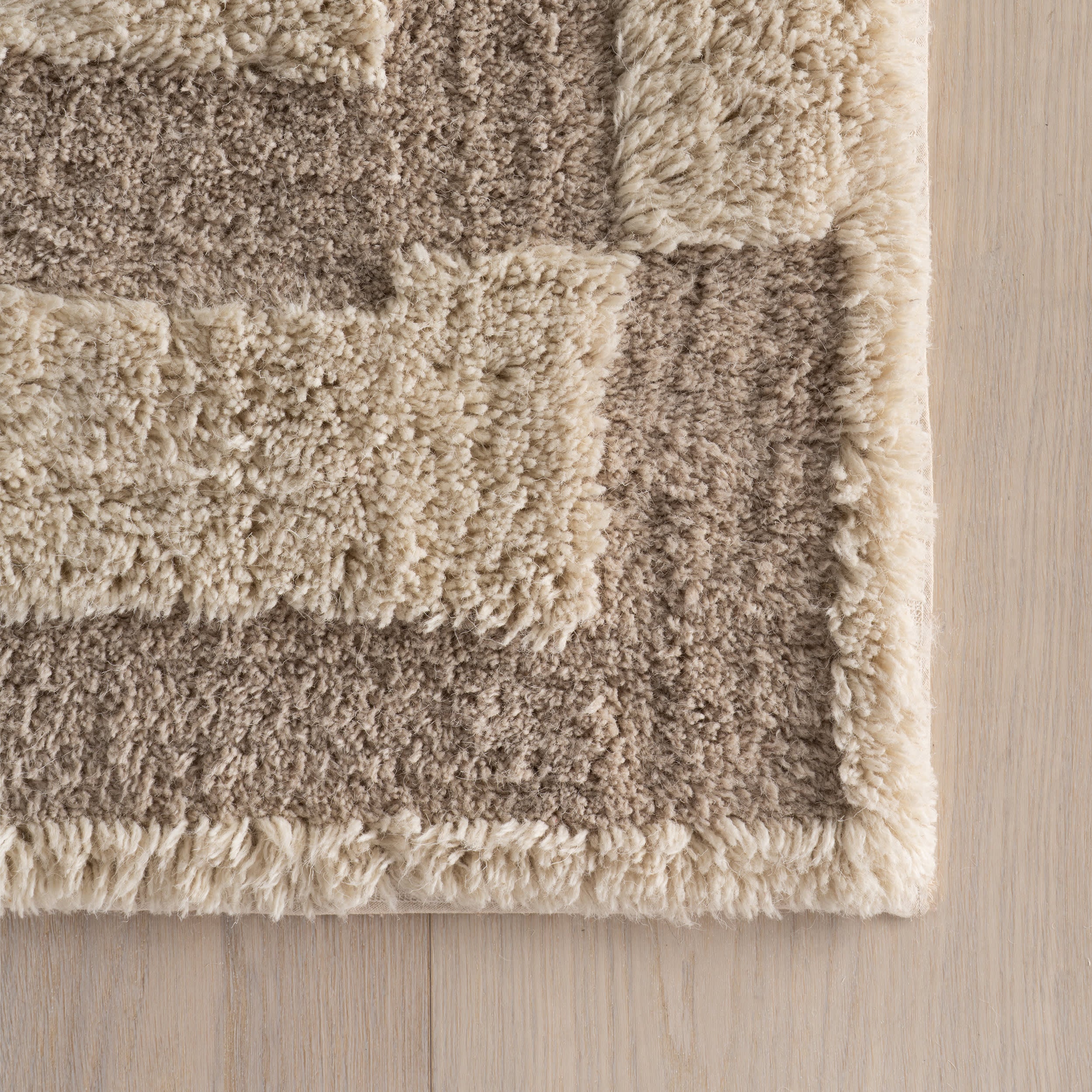 Velaina Handmade Washable Wool Rug | Ivory - Image 6