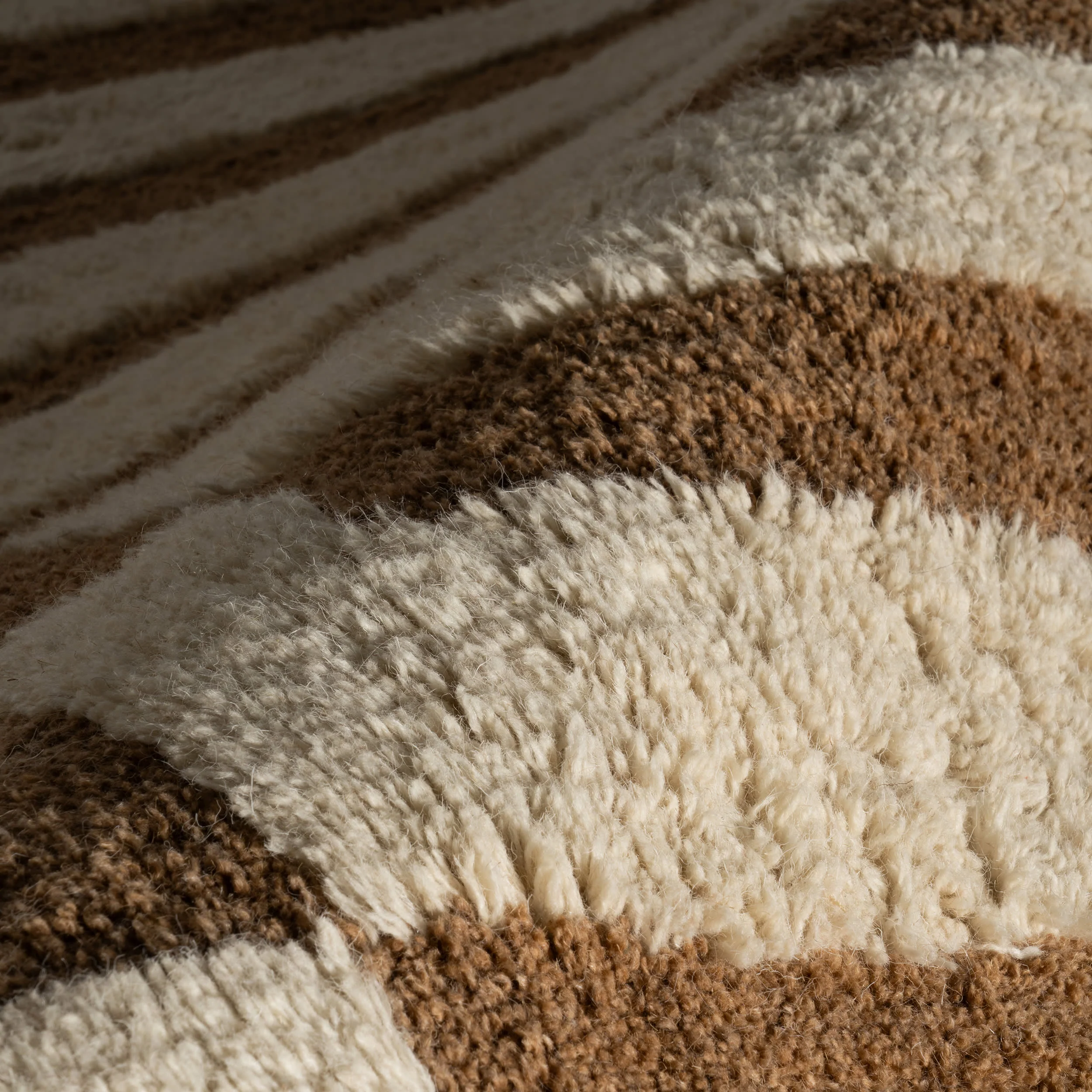 Velaina Handmade Washable Wool Rug | Tan - Image 11