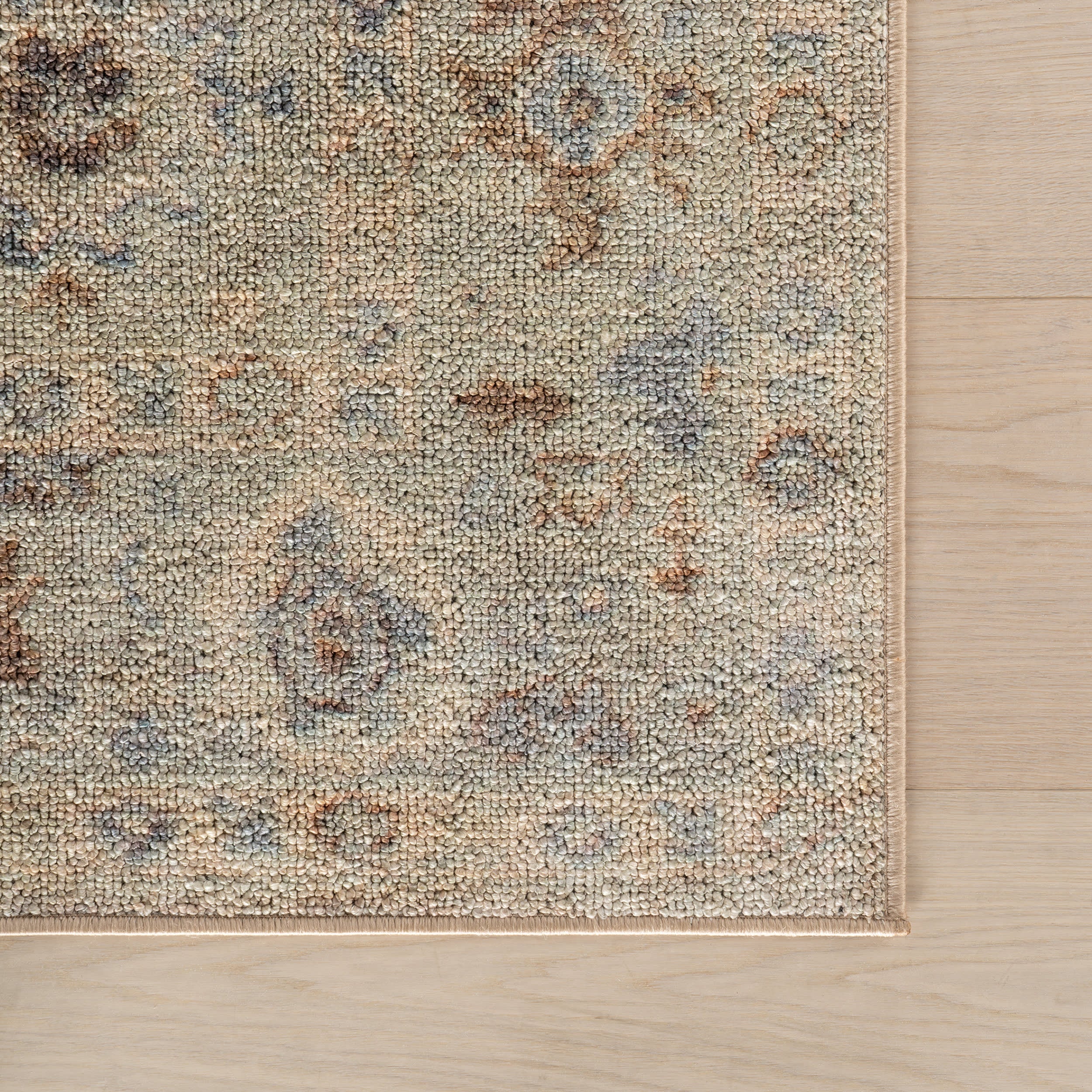 Calyne Traditional Bordered Washable Rug | Blue - Image 6