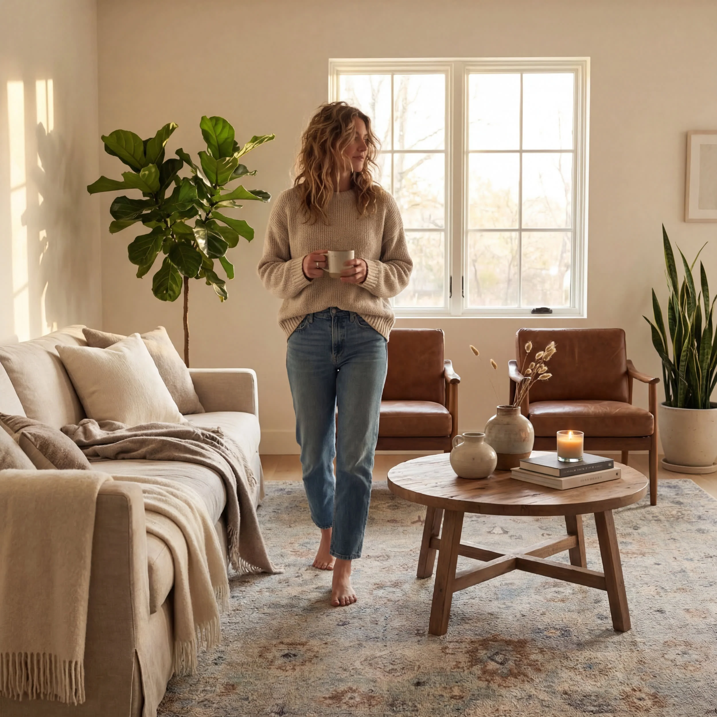Calyne Traditional Bordered Washable Rug | Blue - Image 9