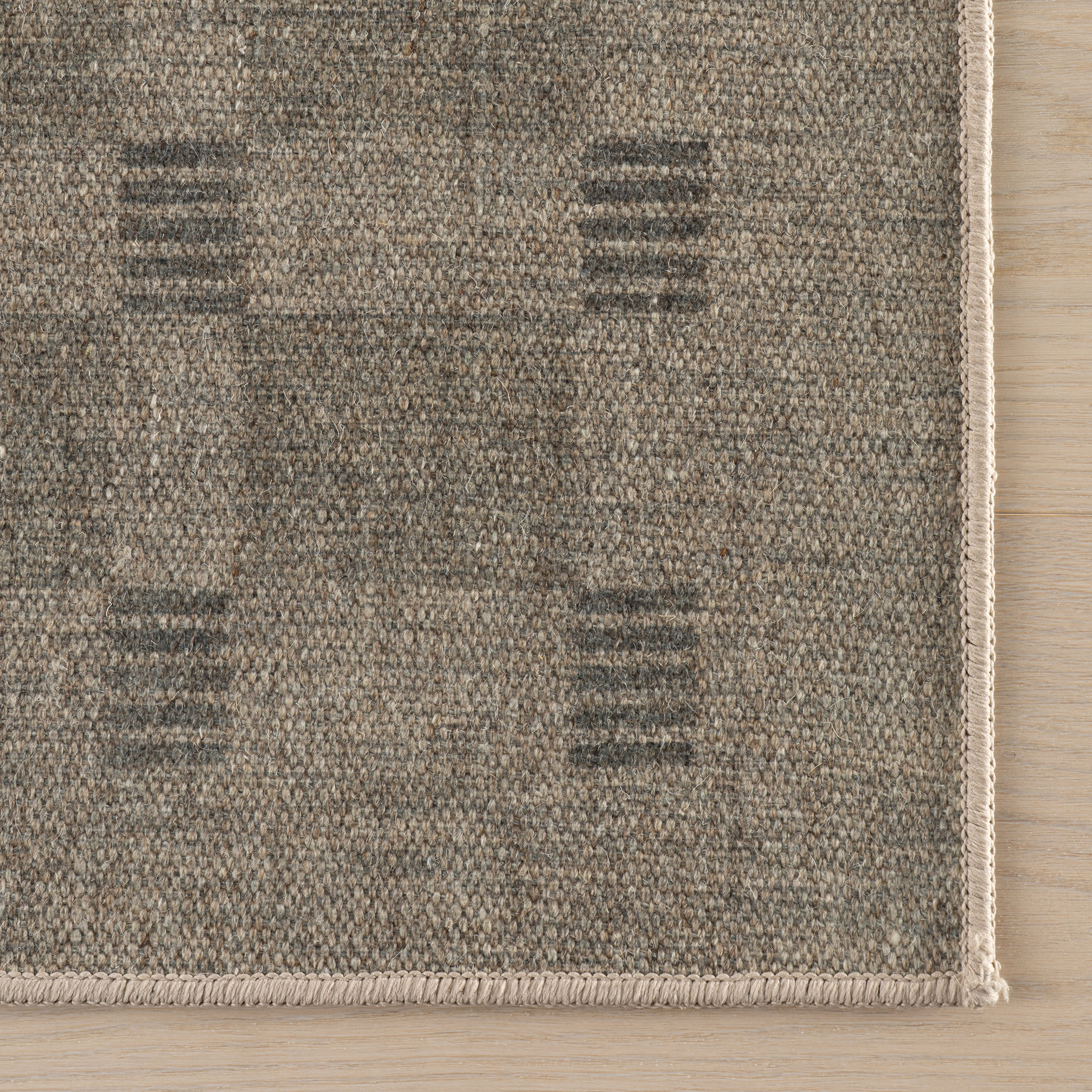Walker Checkered Washable Rug by Nate Berkus | Khaki - Image 5