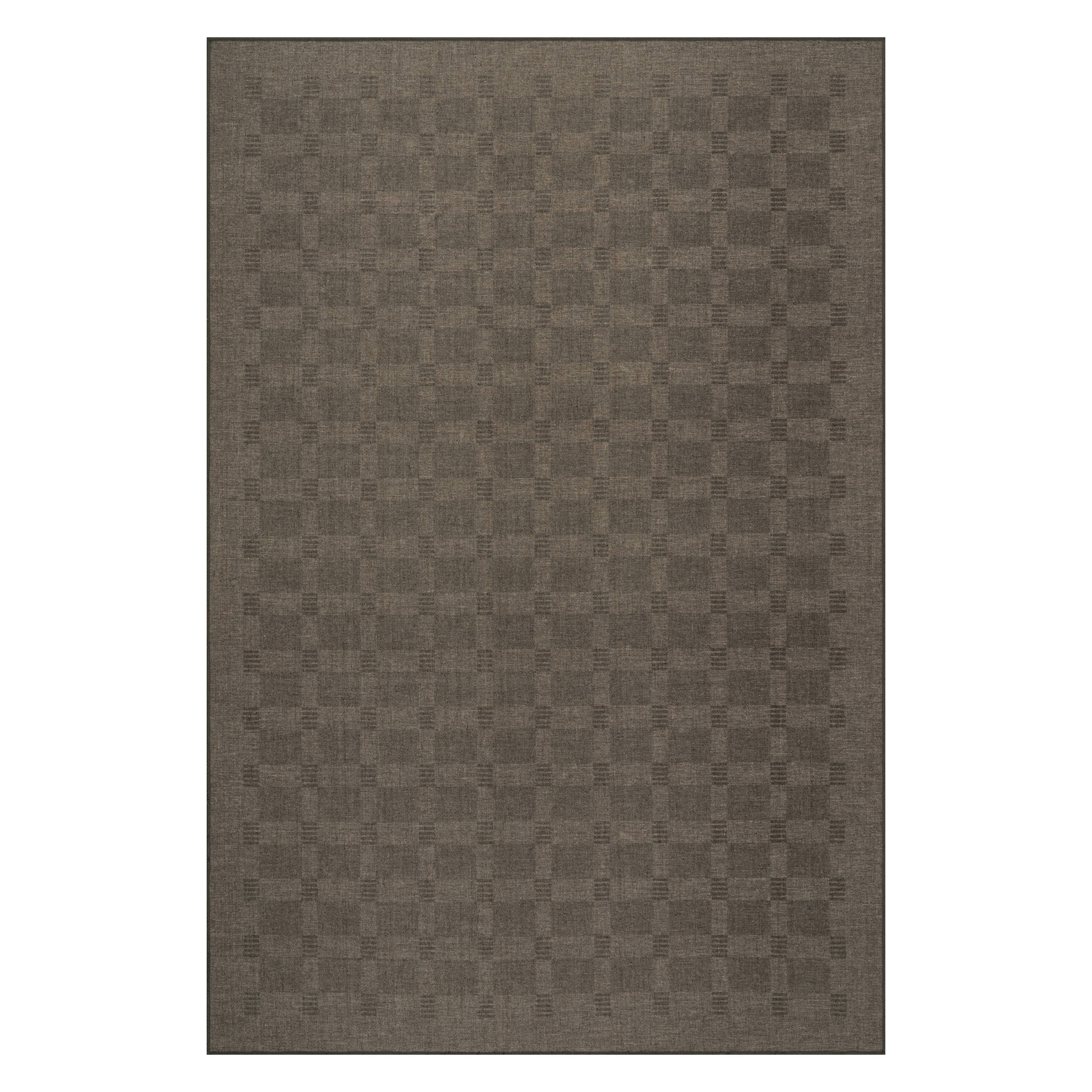 Walker Checkered Washable Rug by Nate Berkus | Charcoal