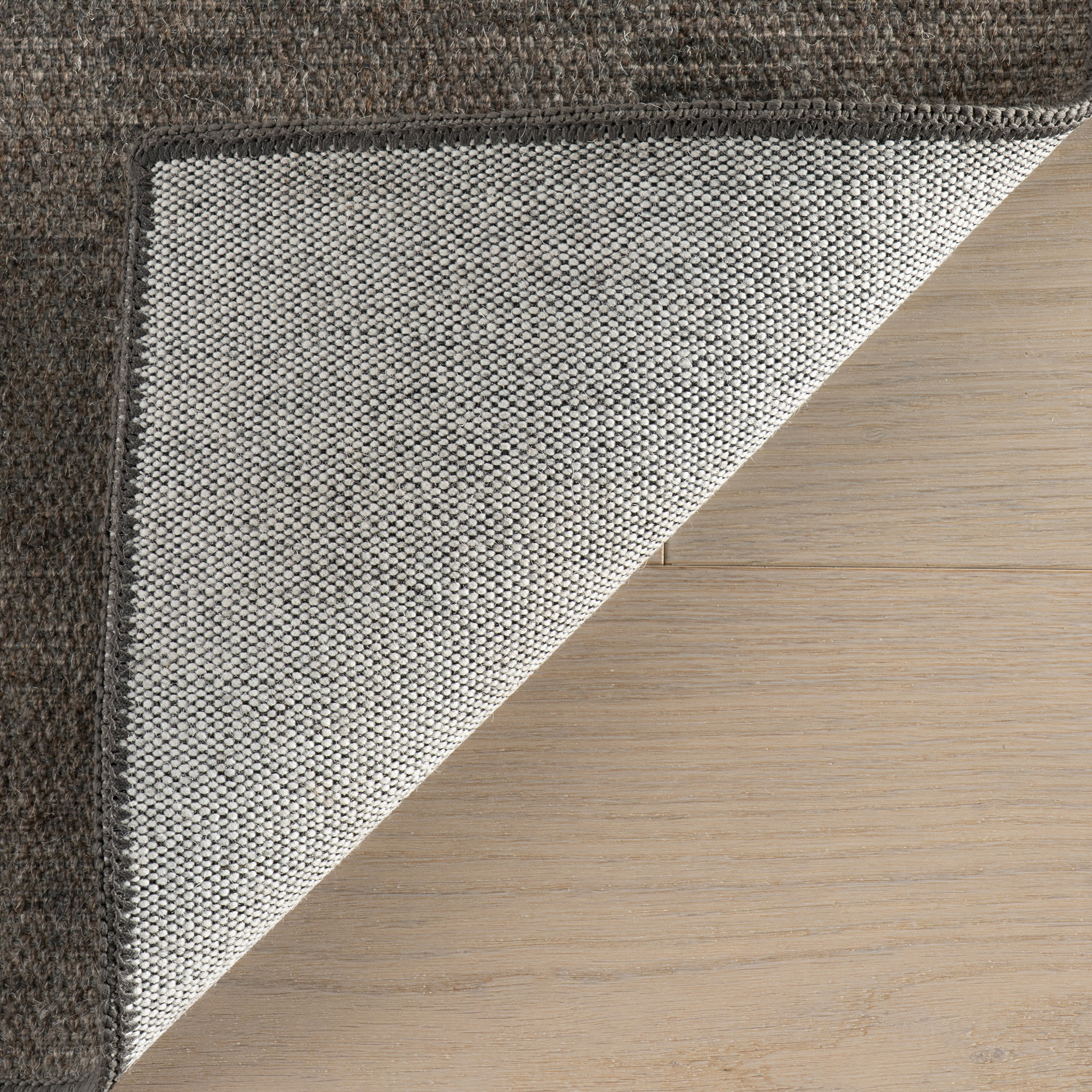 Walker Checkered Washable Rug by Nate Berkus | Charcoal - Image 4