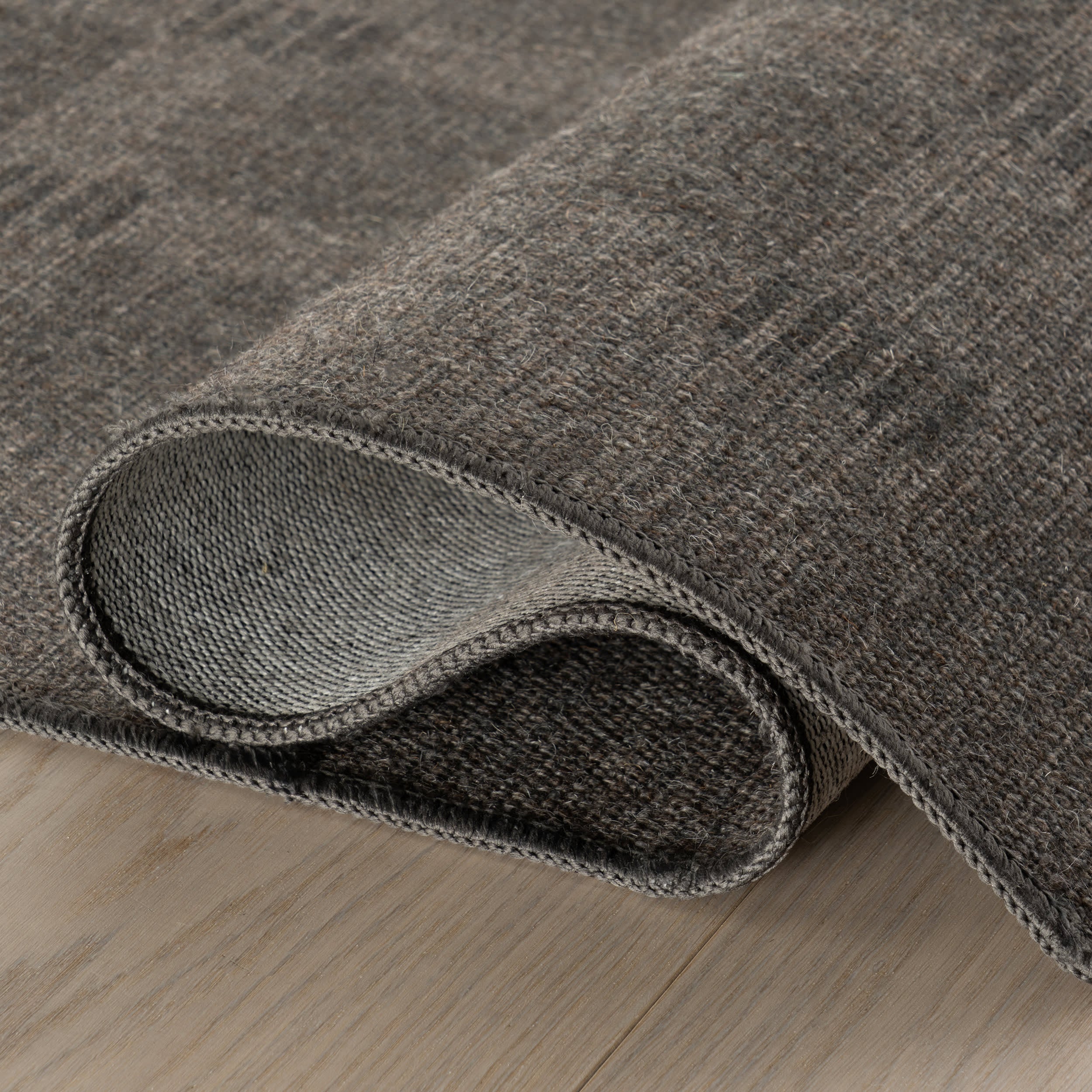 Walker Checkered Washable Rug by Nate Berkus | Charcoal - Image 7