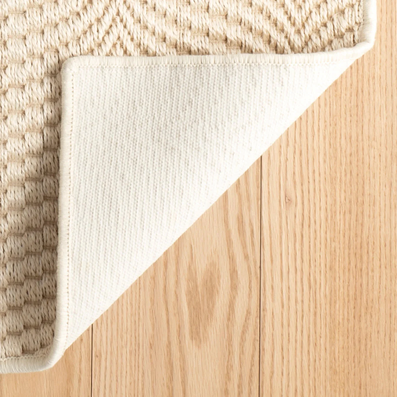 Wave Woven Sisal Custom Rug | Sand - Image 3