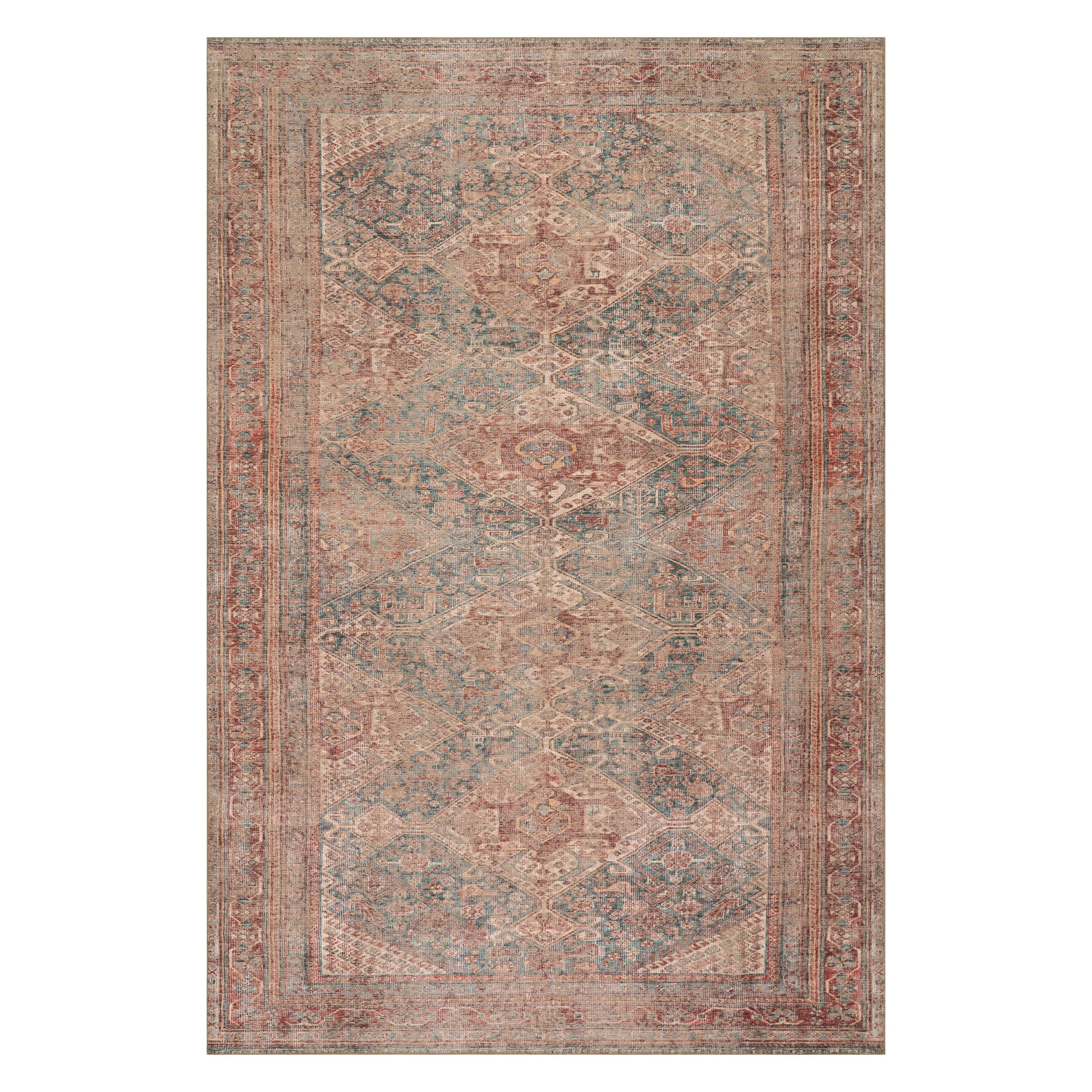 Weda Medallion Rug | Brown