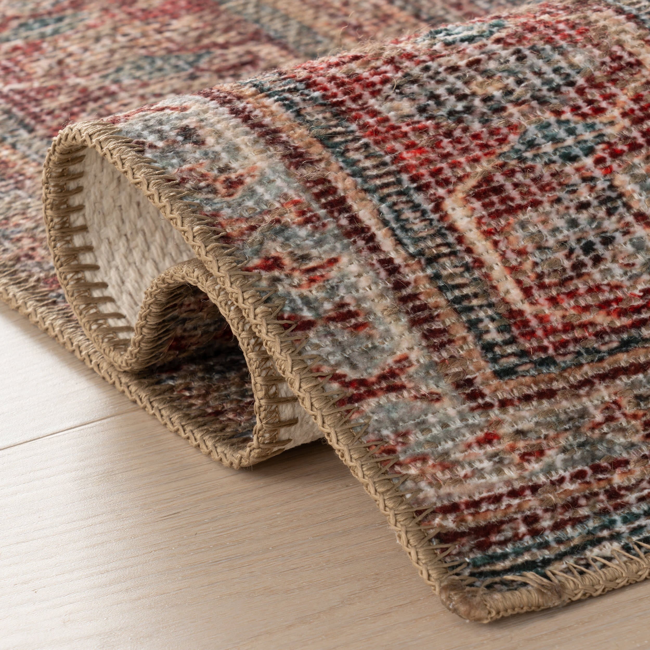 Weda Medallion Rug | Brown - Image 10