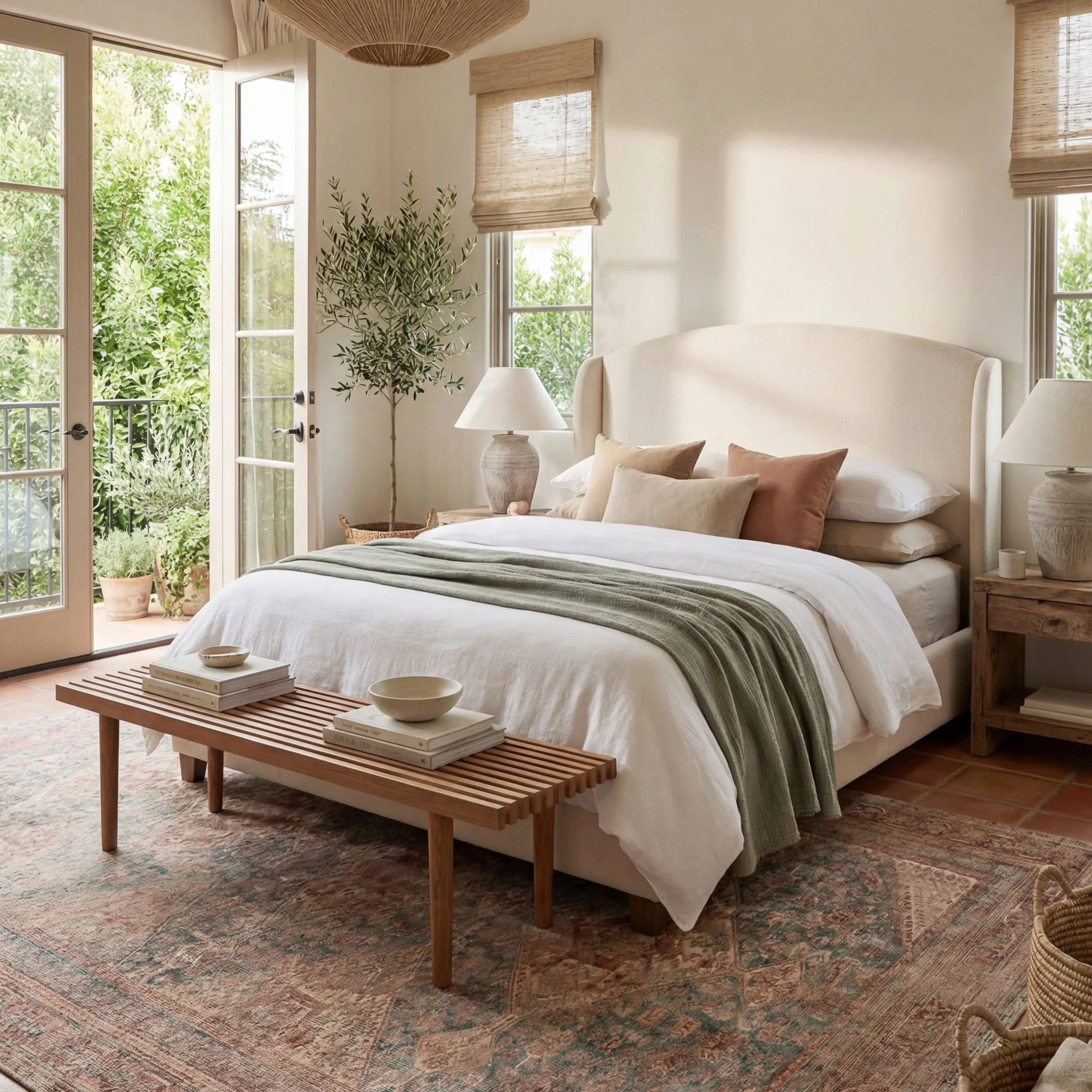Weda Medallion Rug | Brown - Image 3