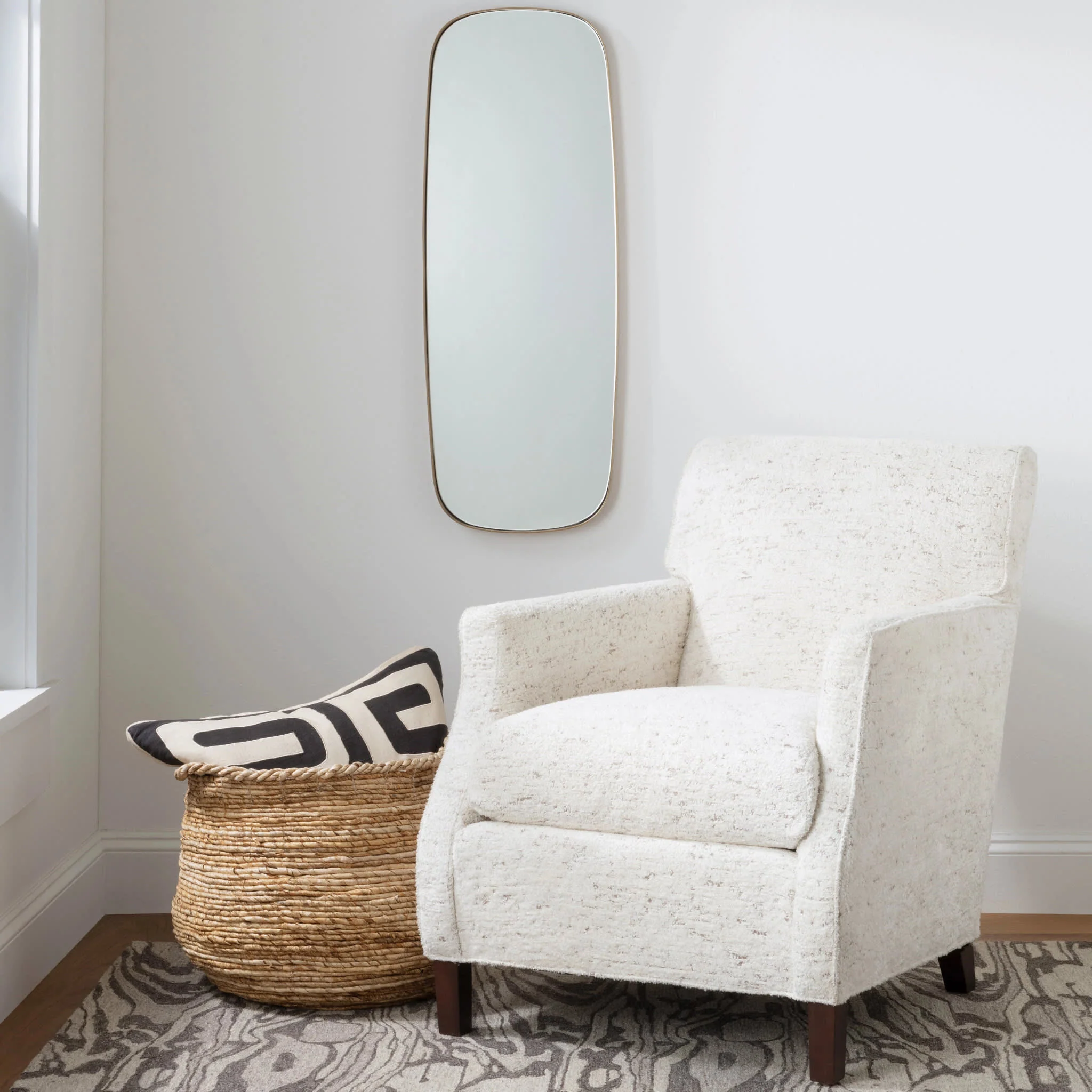 Weston Hand Micro Hooked Wool Rug | Grey - Image 3