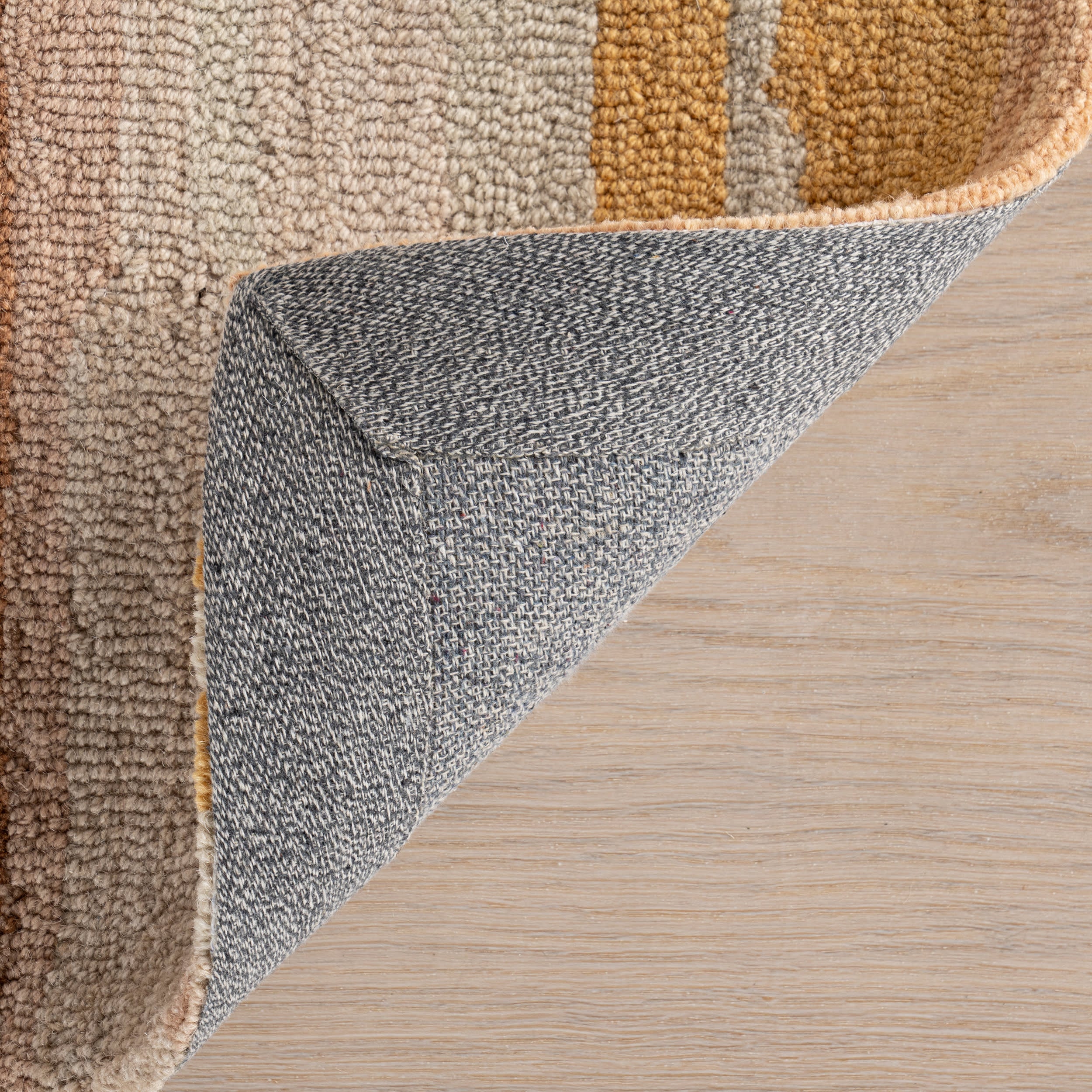 Zare Transitional Abstract Indoor Rug | Orange - Image 2