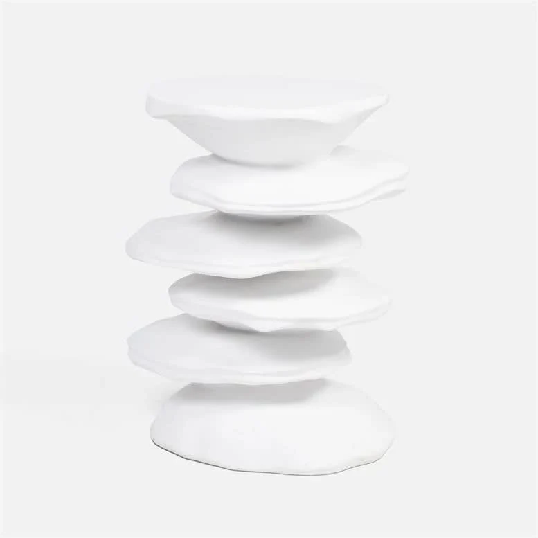 Zuri Side Table | White